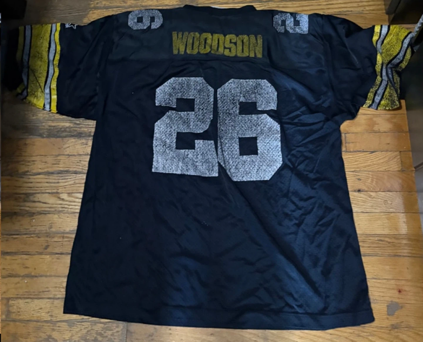 Vintage 90s Rod Woodson #26 Pittsburgh Steelers Jersey Size 52 - photo 2