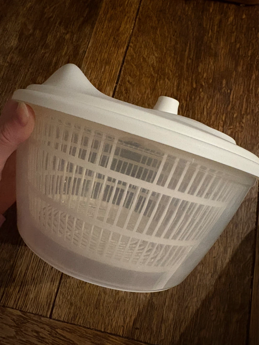 IKEA White Salad Spinner - photo 2