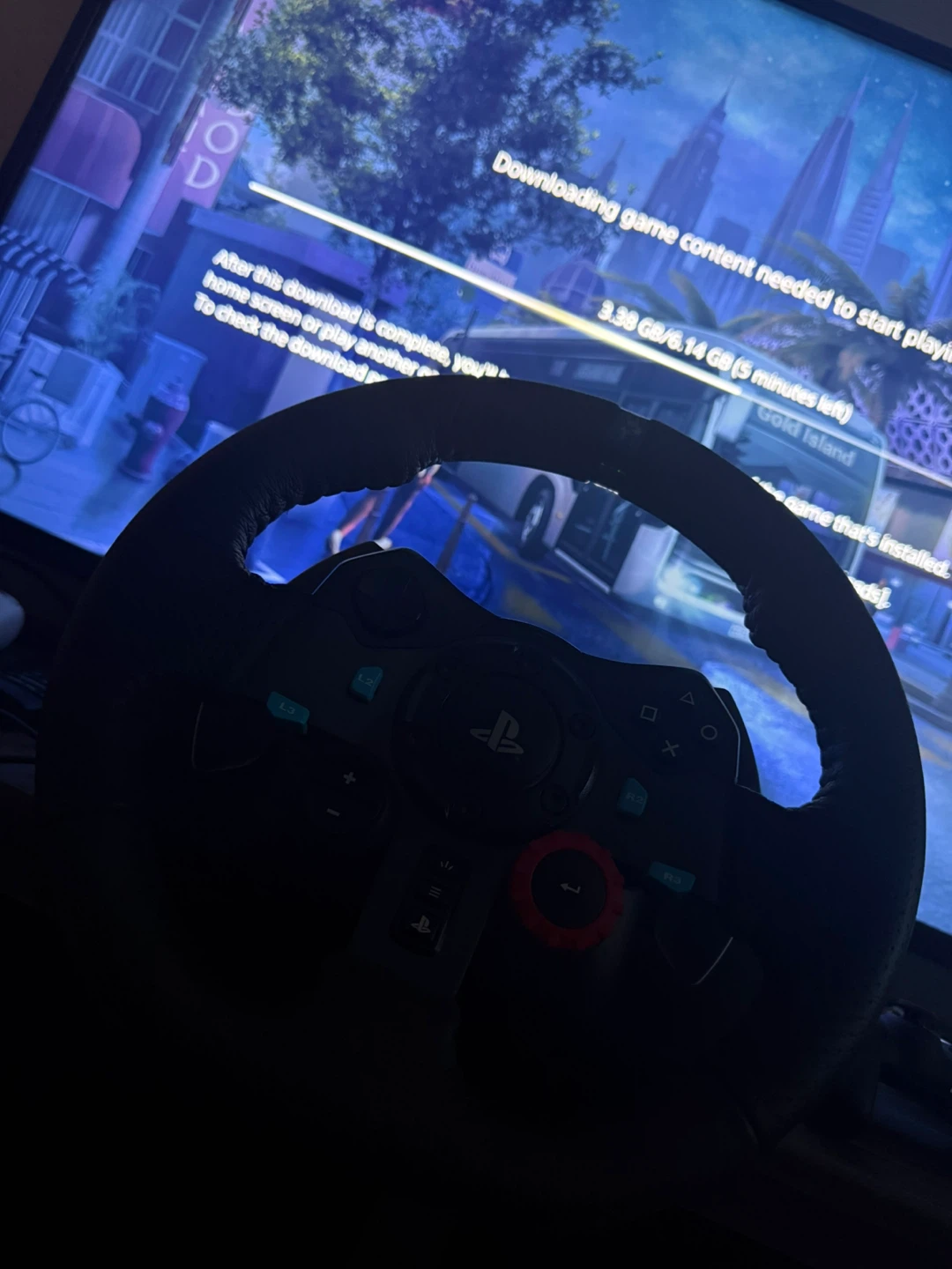 Logitech G29 Driving Force Racing Wheel and Pedals