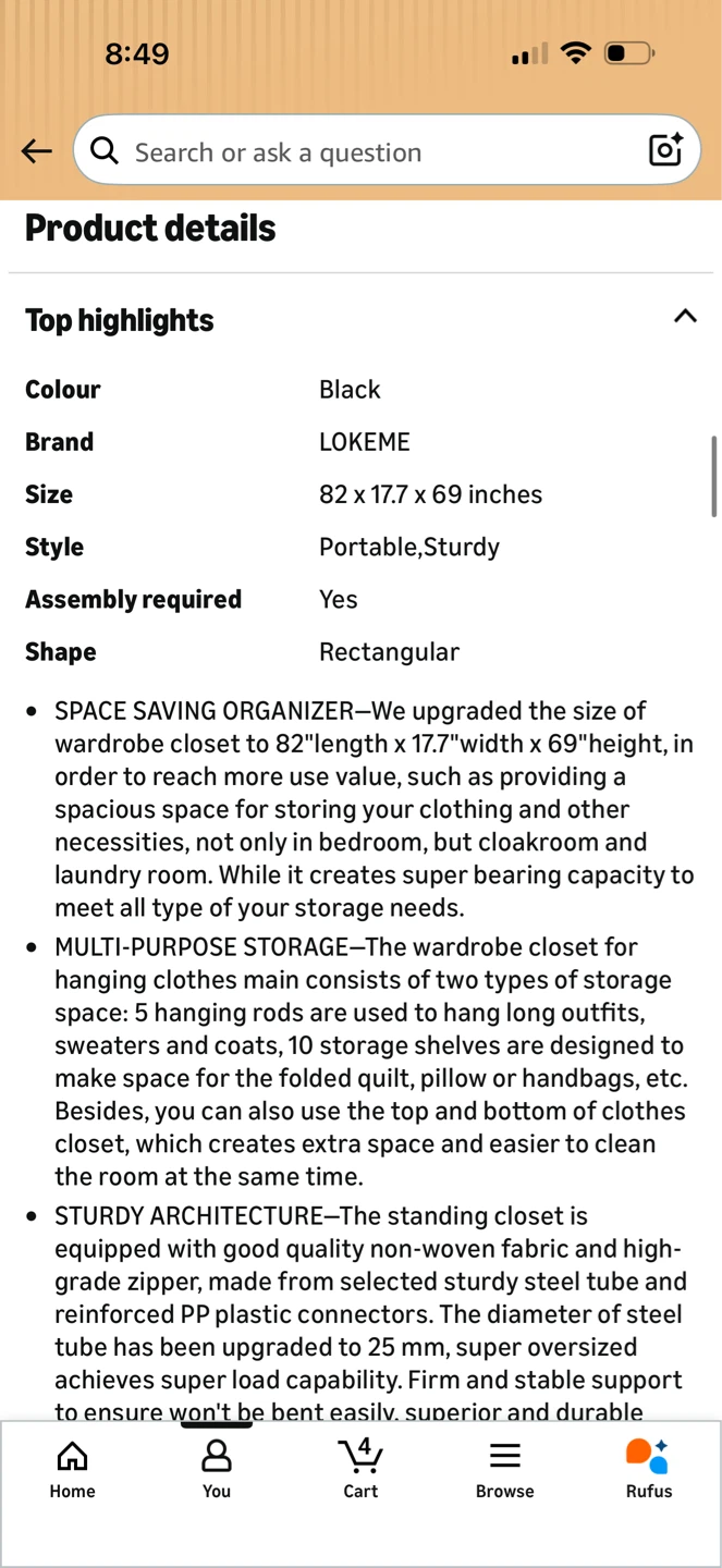 Portable Closet - photo 3
