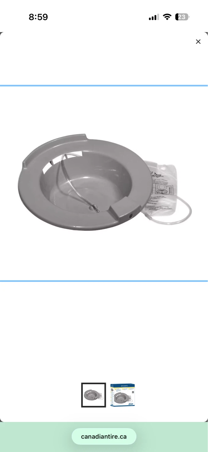Drive Medical Sitz Bath with Tubing