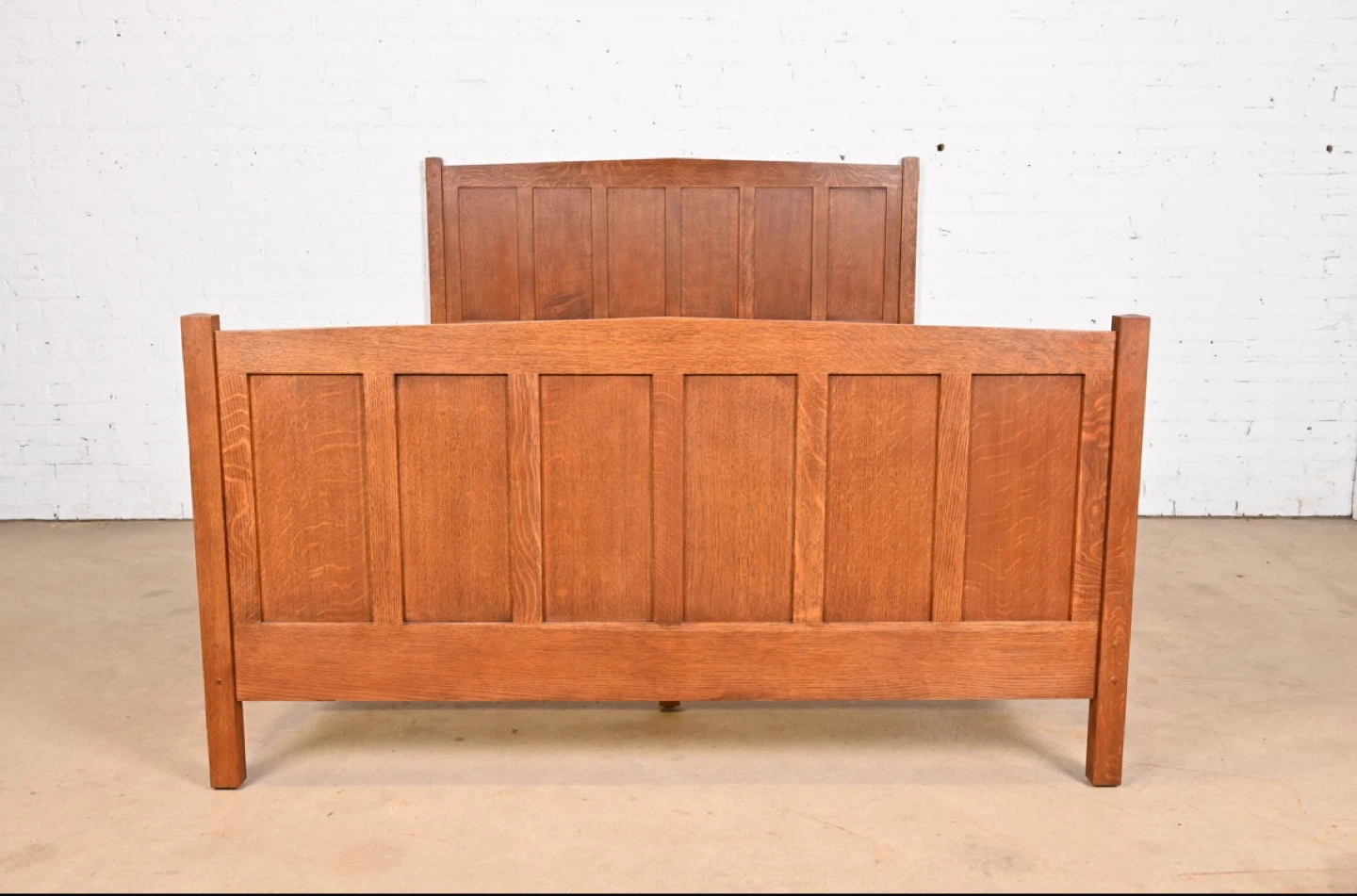 Stickley Mission Arts & Crafts Queen Size Bed - photo 2