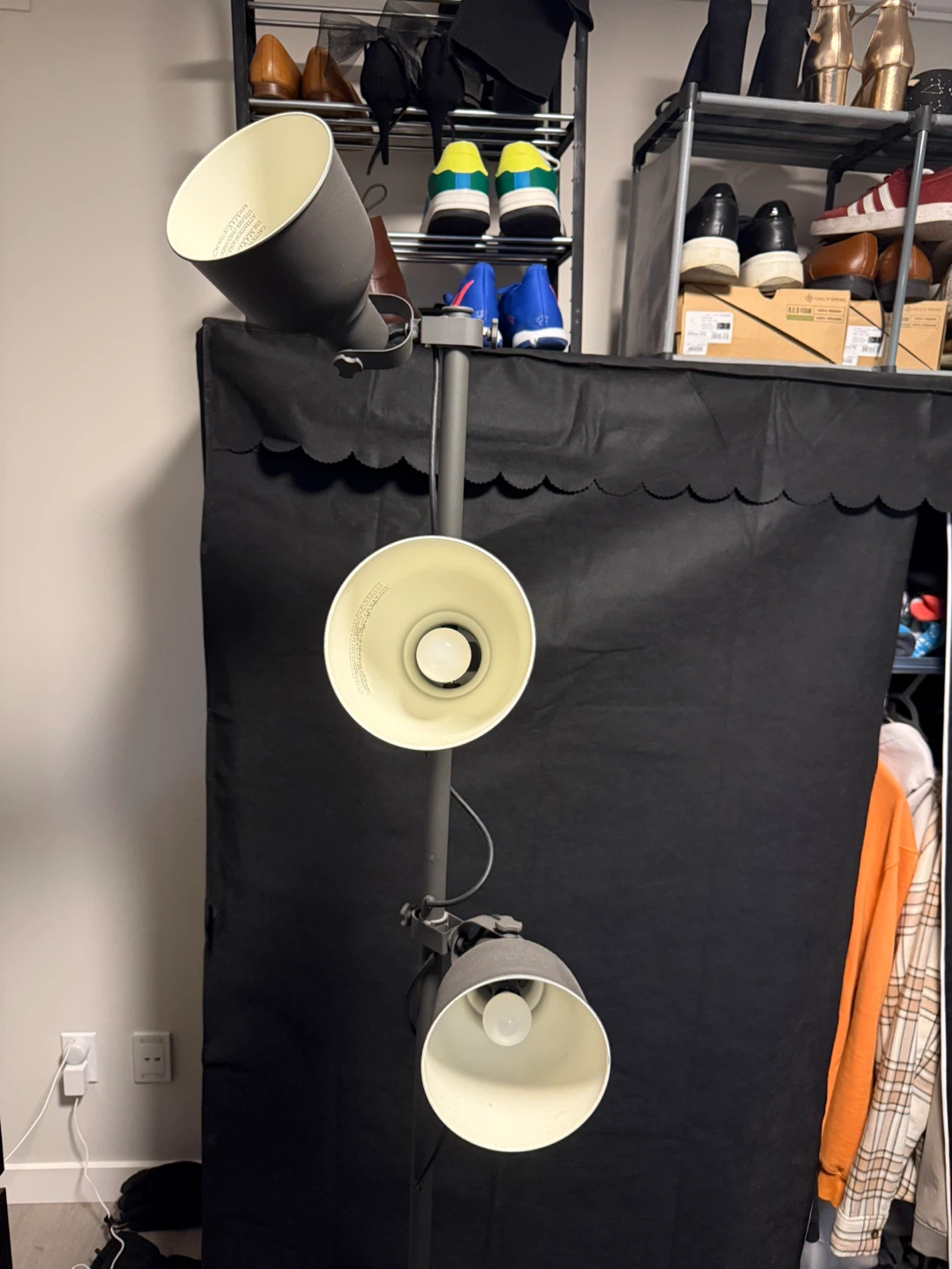 Standing lamp with bulbs - photo 3