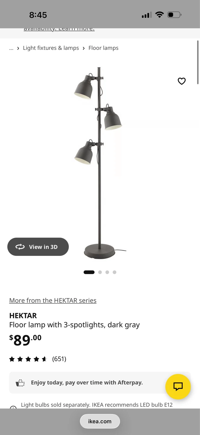 Standing lamp with bulbs - photo 2