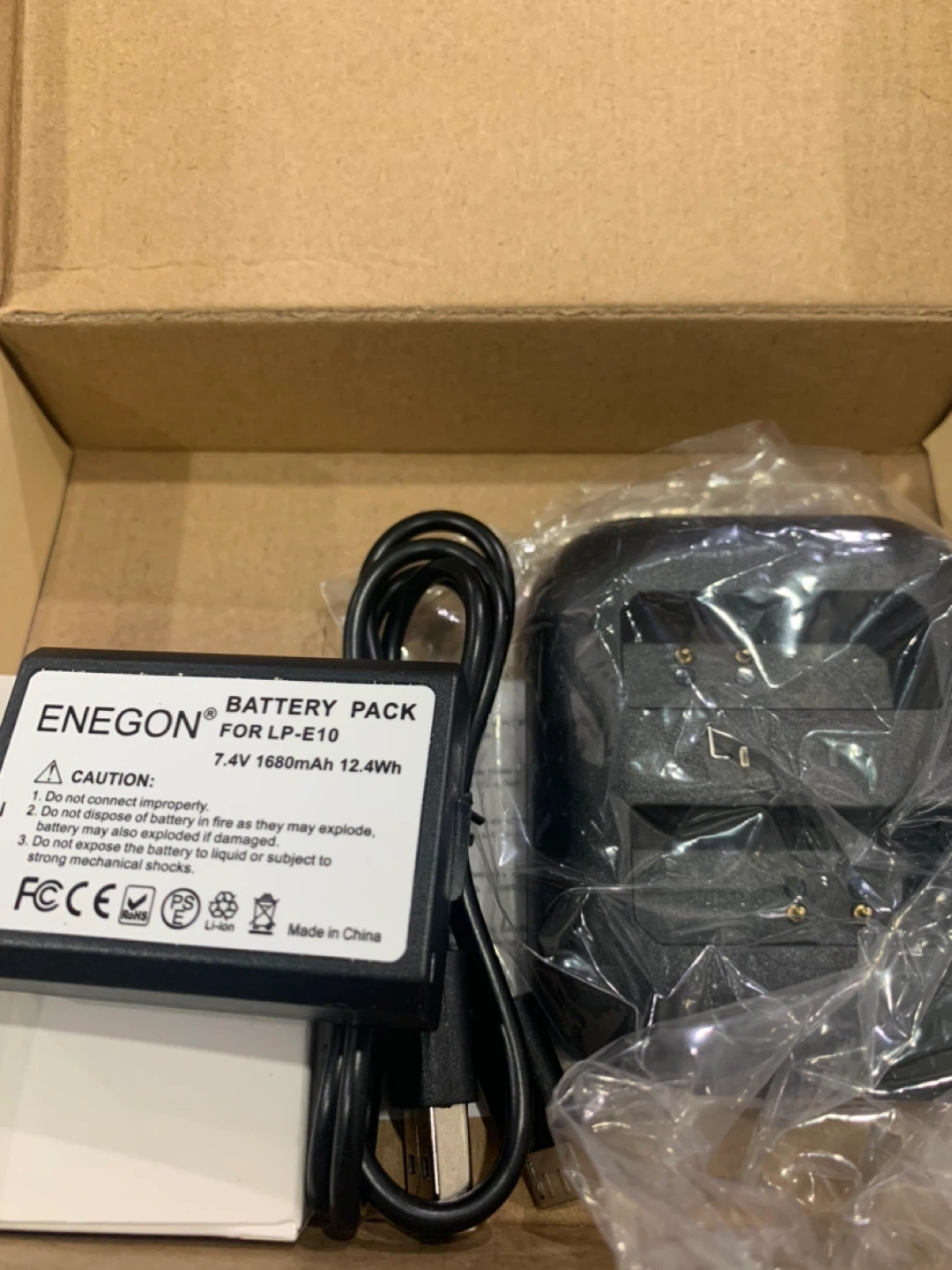 EN Egon LP-E10 Battery Charger Twin Pack - photo 4