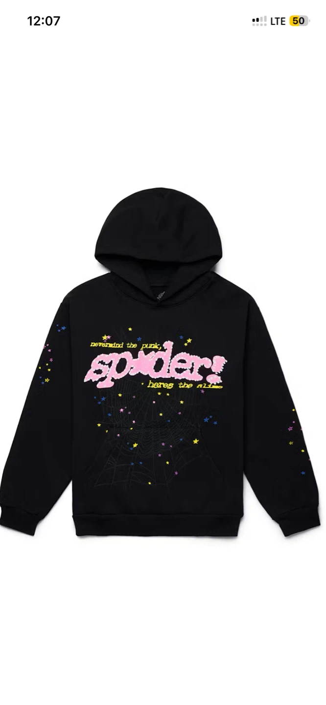 Spider Black Hoodie