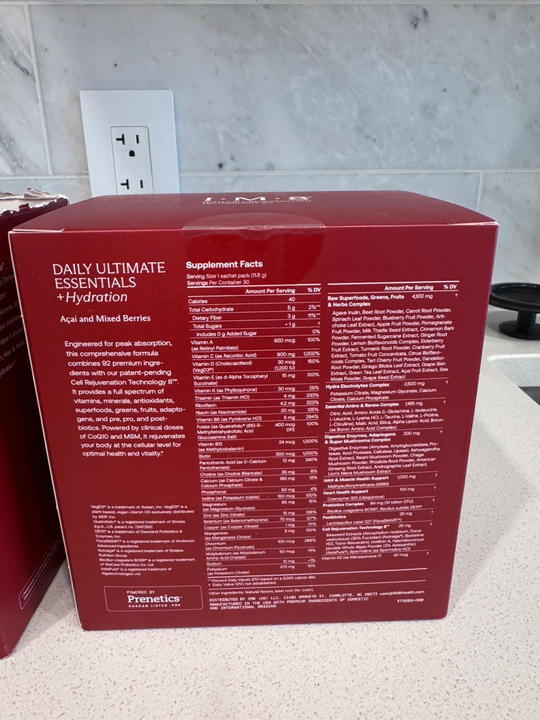 IM8  Ultimate Essentials + Hydration Supplements - photo 3