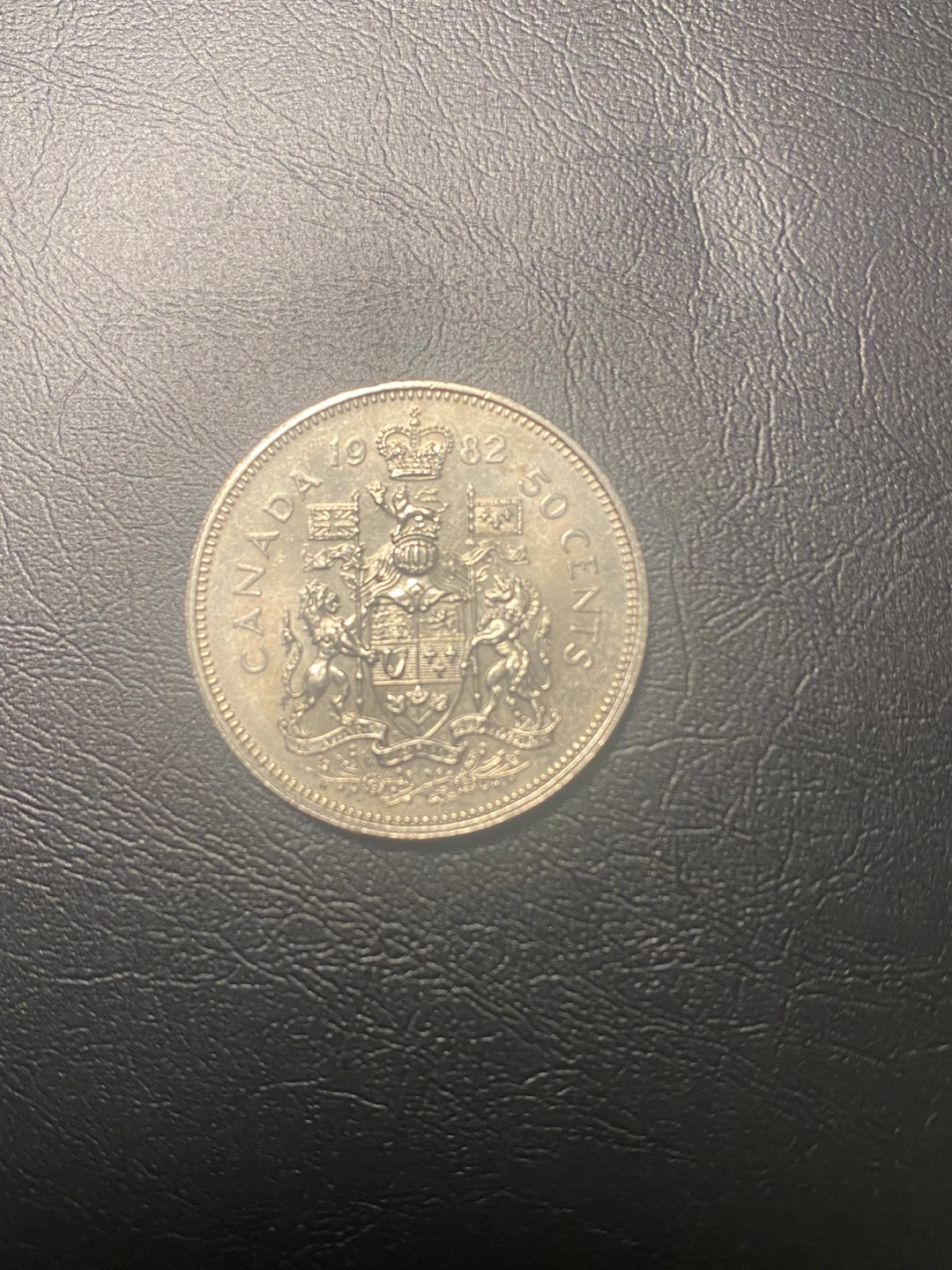 1982 Canada 50 Cents Coin