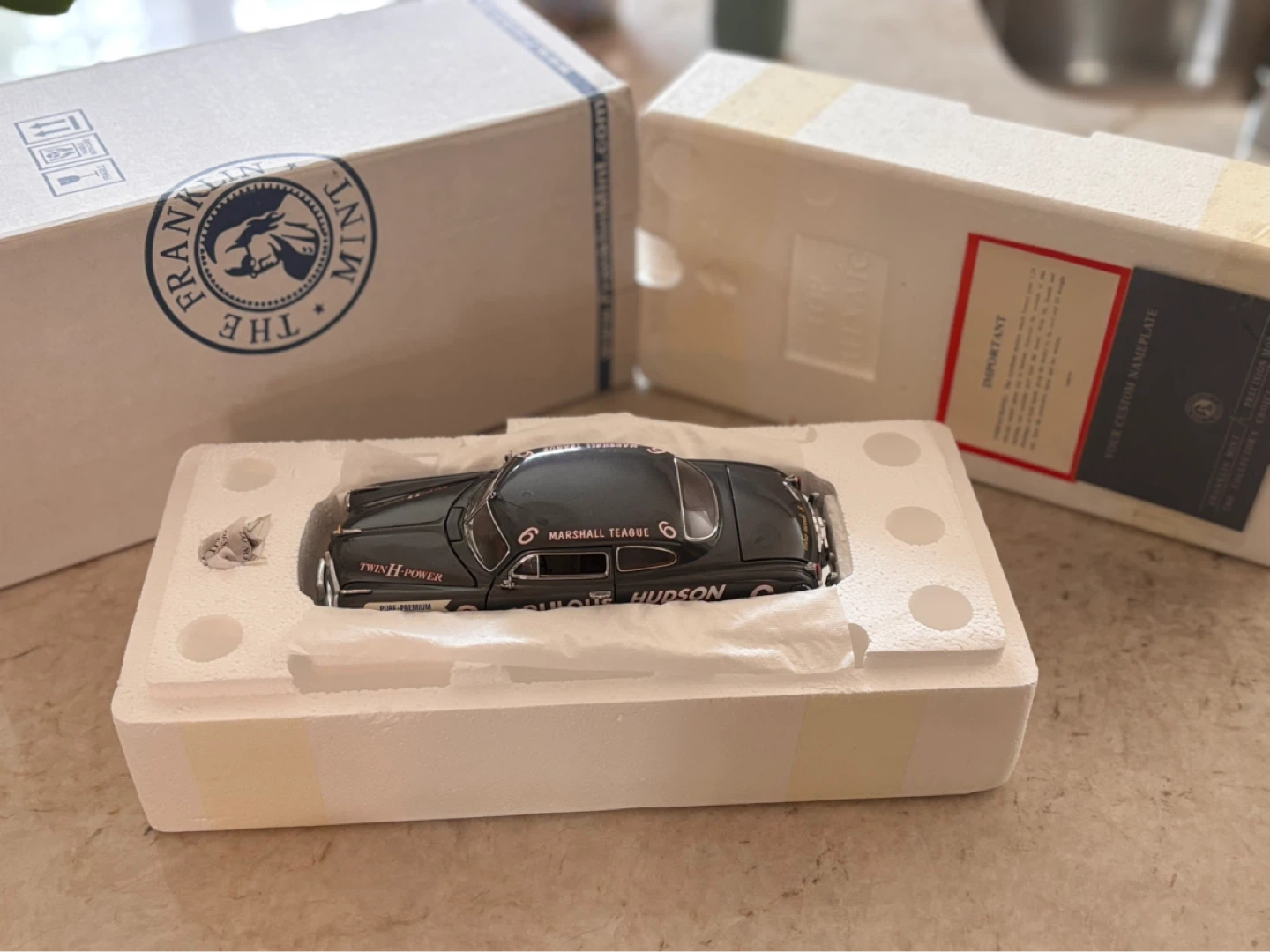 Franklin Mint 1953 Hudson Hornet "Fabulous Hudson Hornet" - photo 2