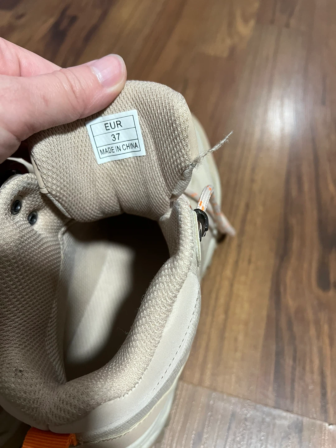 Beige Hiking Boots - EUR 37 - photo 3