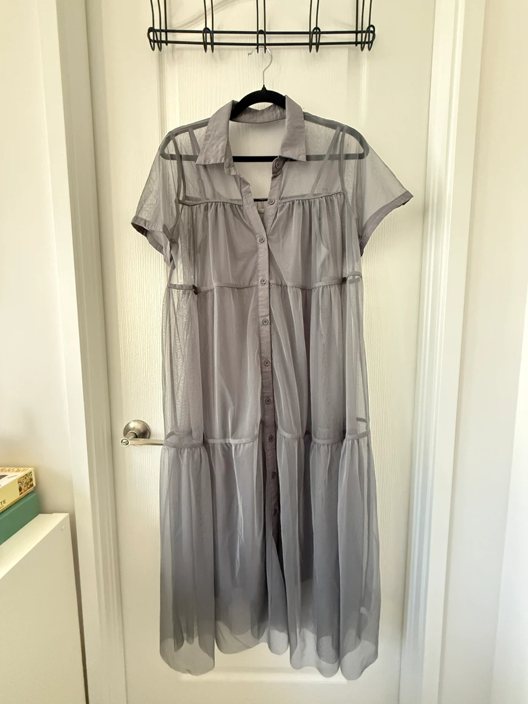 Grey Sheer Dress - photo 2