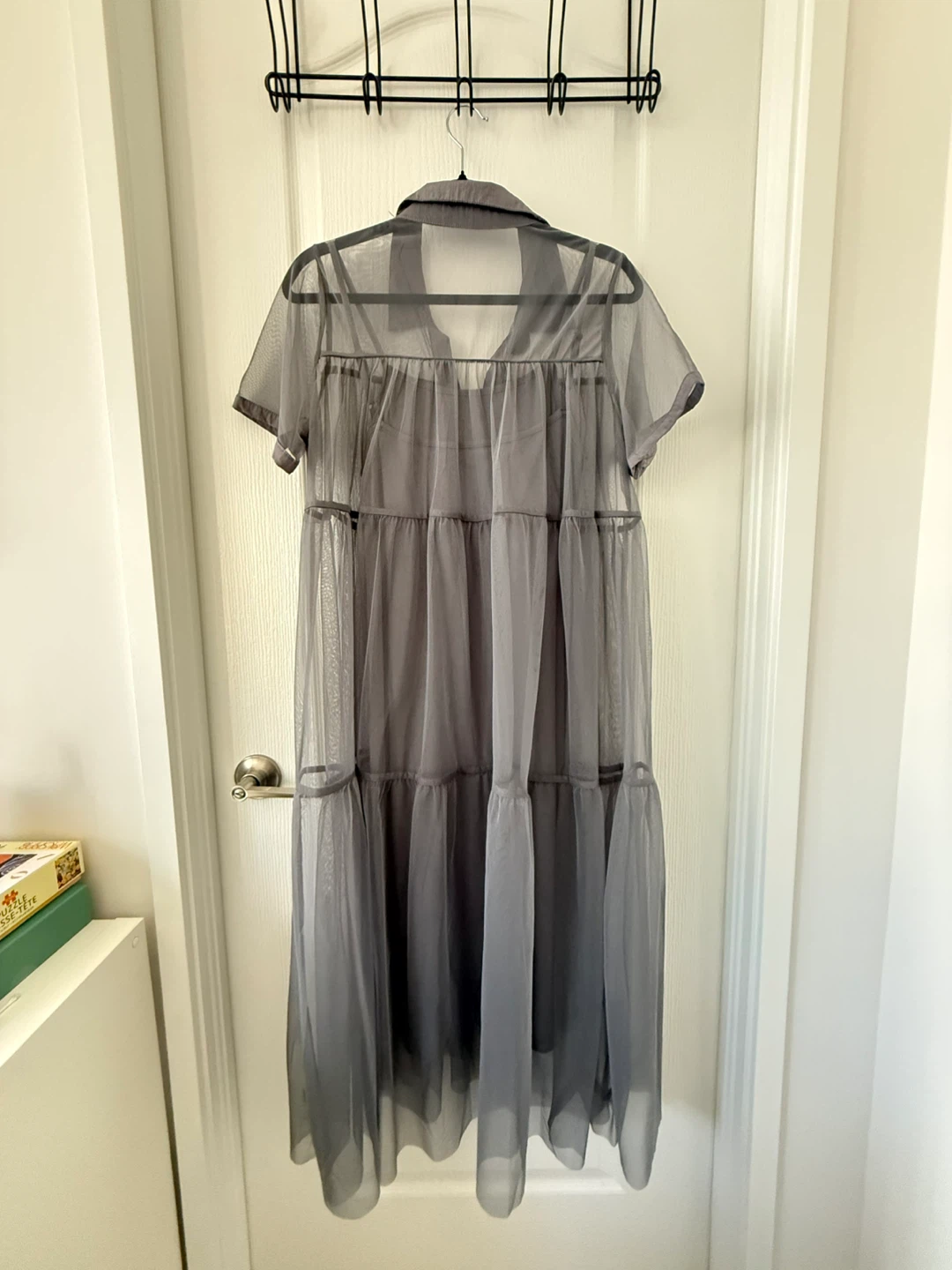 Grey Sheer Dress - photo 3