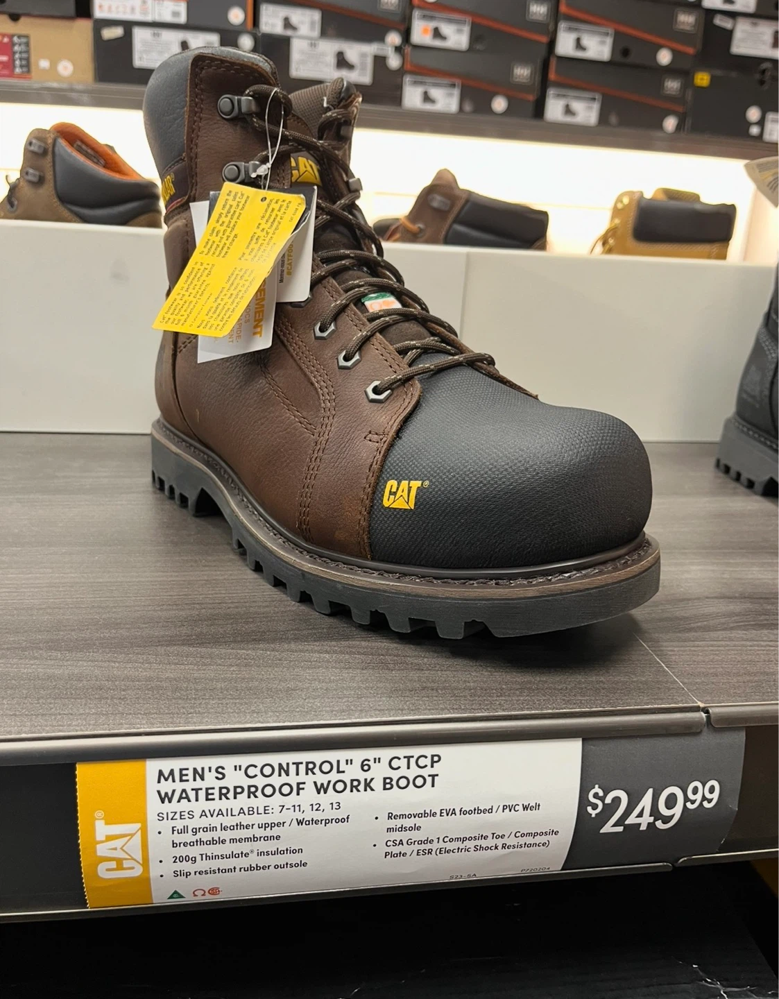 Caterpillar Work Boots - photo 4
