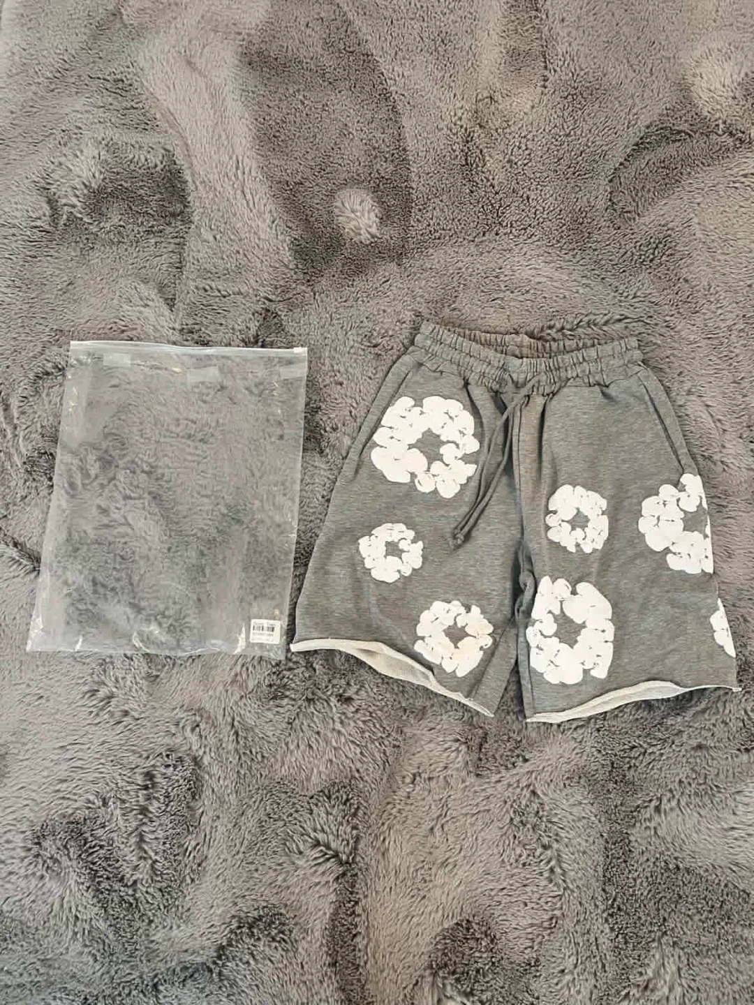 Denim Tears Grey Sweat Shorts