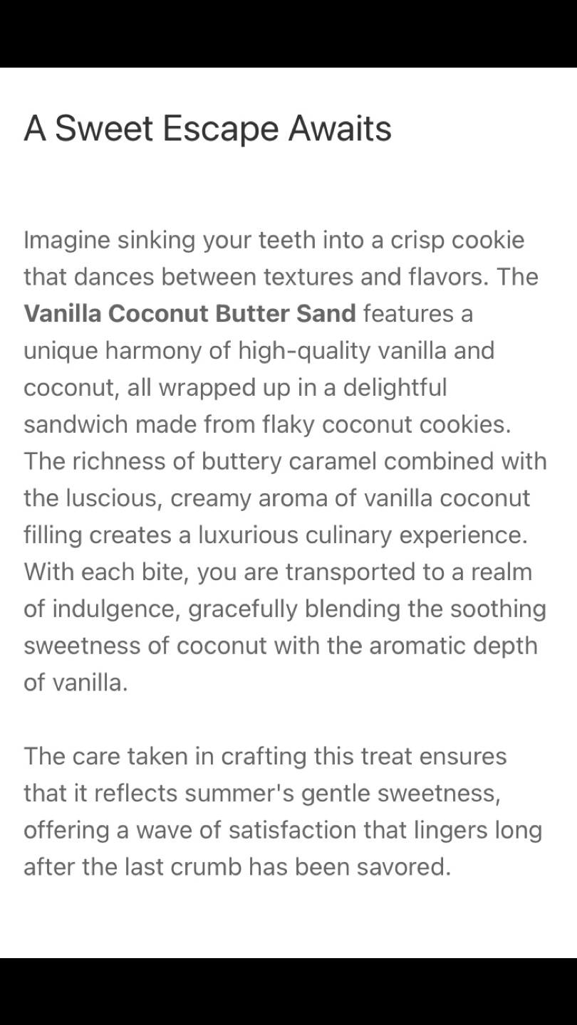 Japanese Cookies-Vanilla Coconut + ✨FREE Japanese Treats! - photo 4