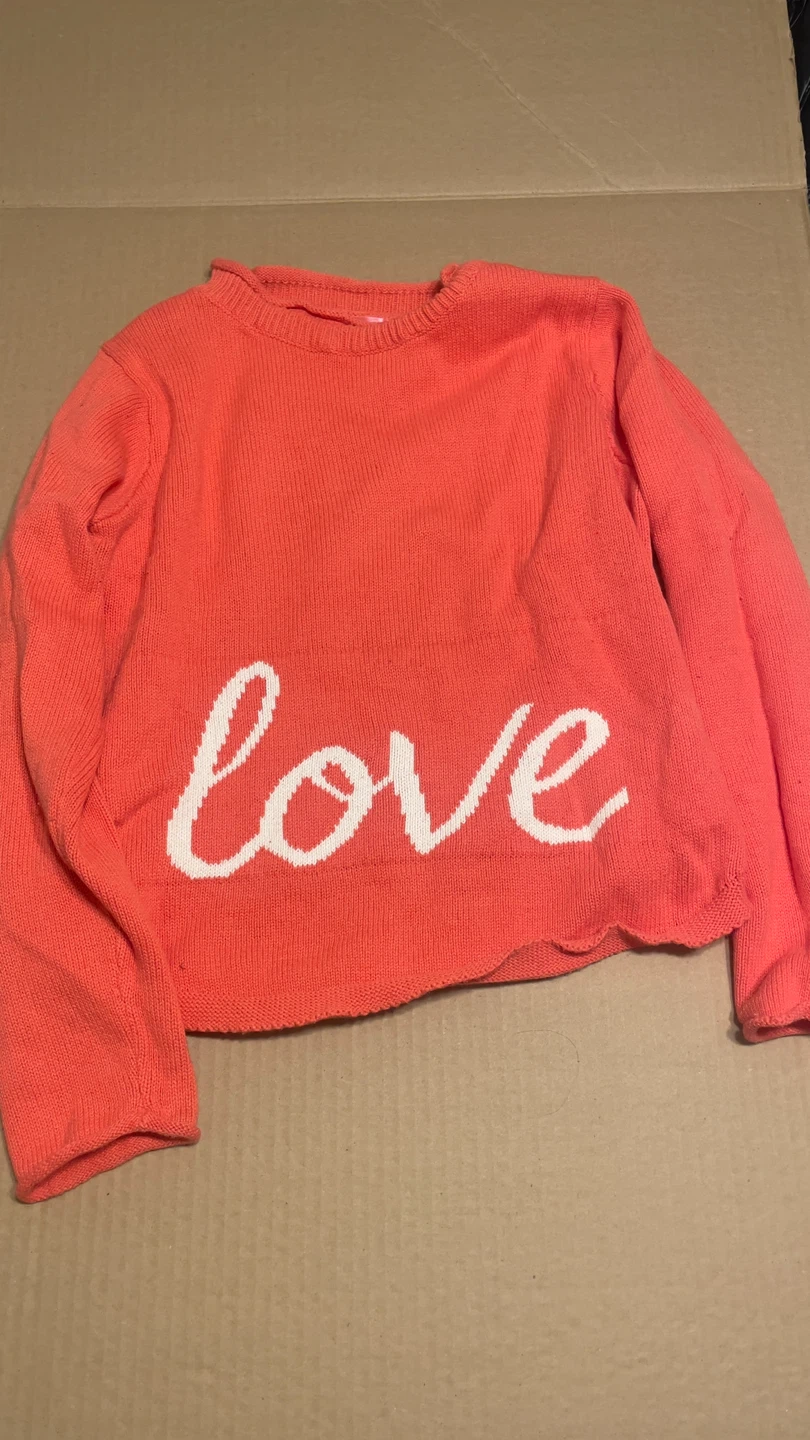 Coral Love Sweater