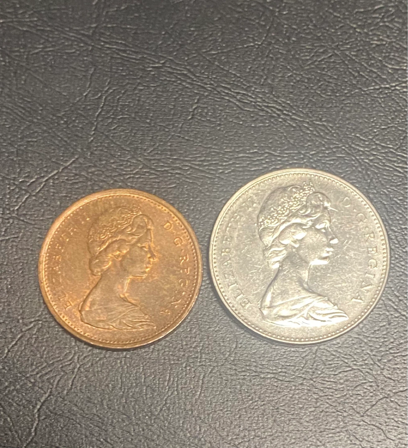 Canadian 5 Cent & 1 Cent Coins 1867-1967 - photo 2