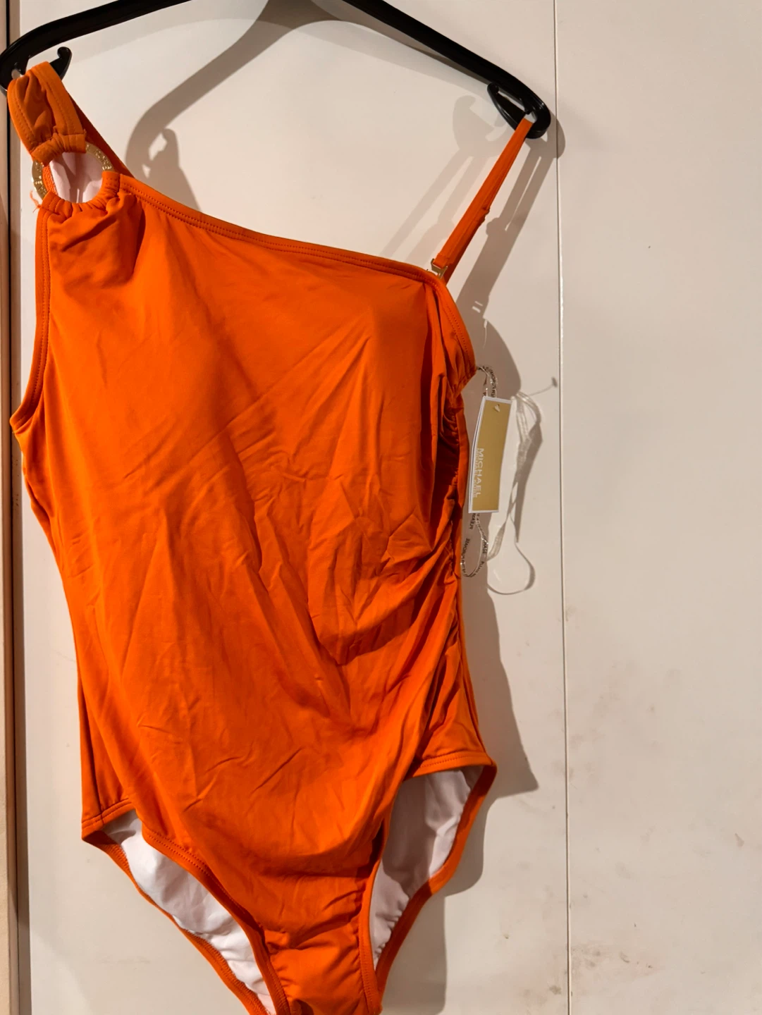 Michael Kors Orange One-Piece Swimsuit Size 14