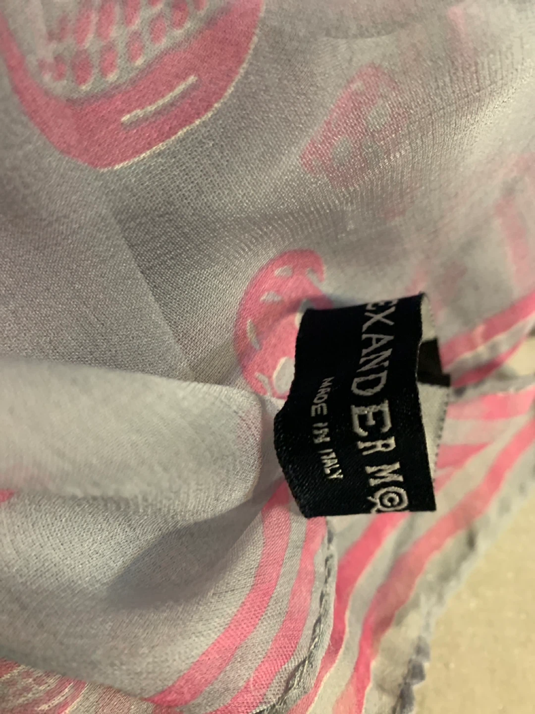 Alexander McQueen Skull Print Scarf - photo 5