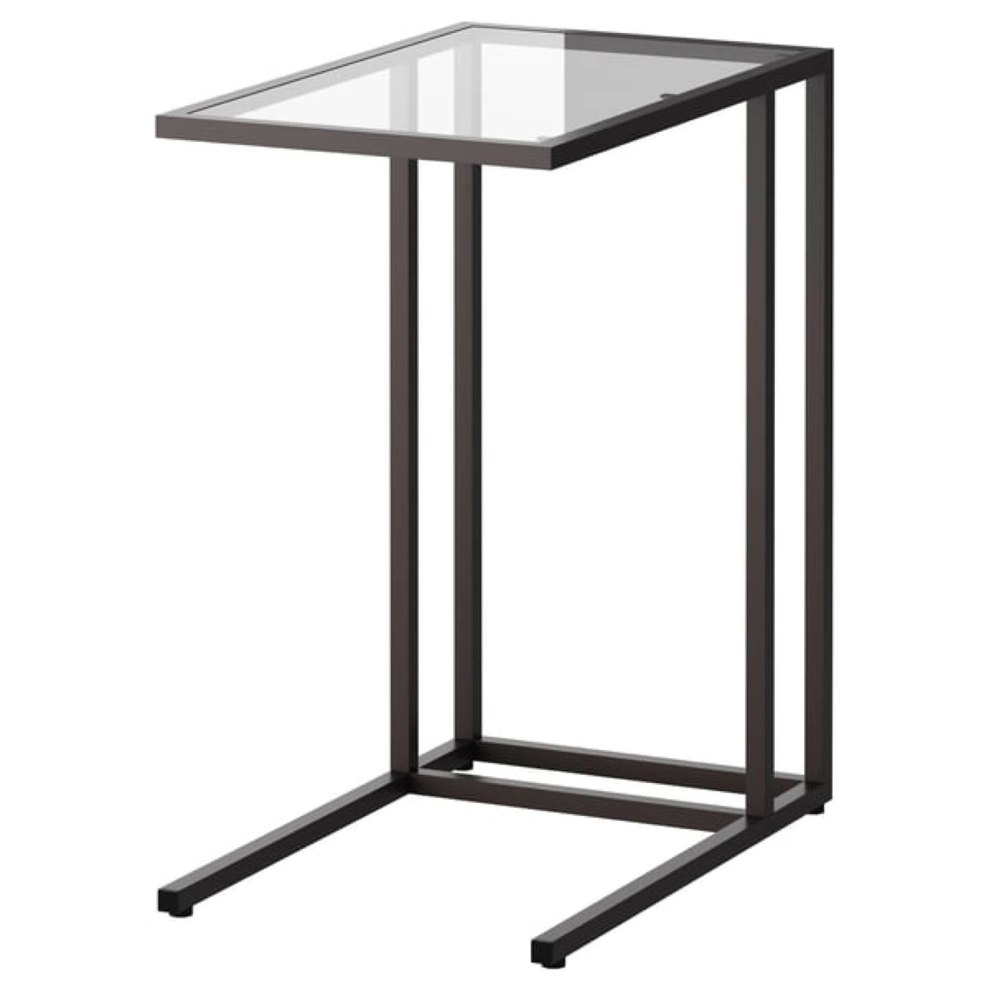 IKEA Laptop Table with Glass Top