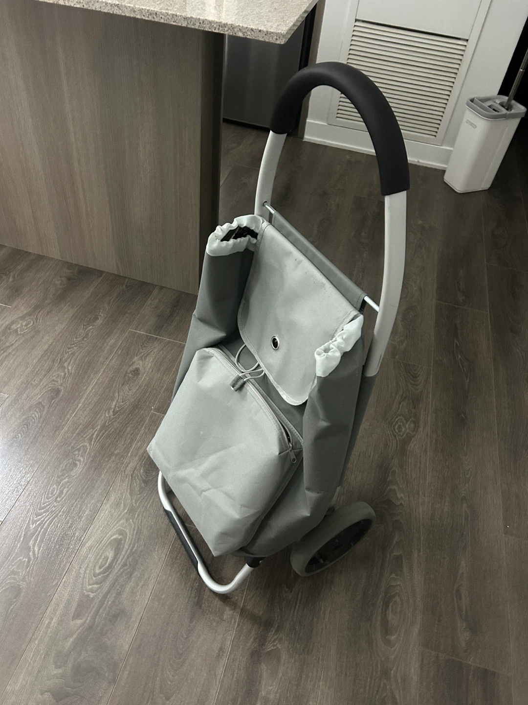 Grey Shopping Trolley Bag