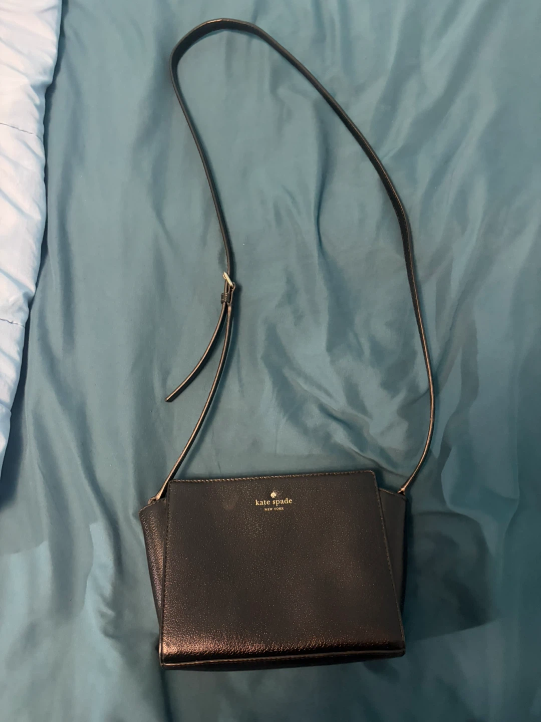 Kate Spade Black Leather Crossbody Bag