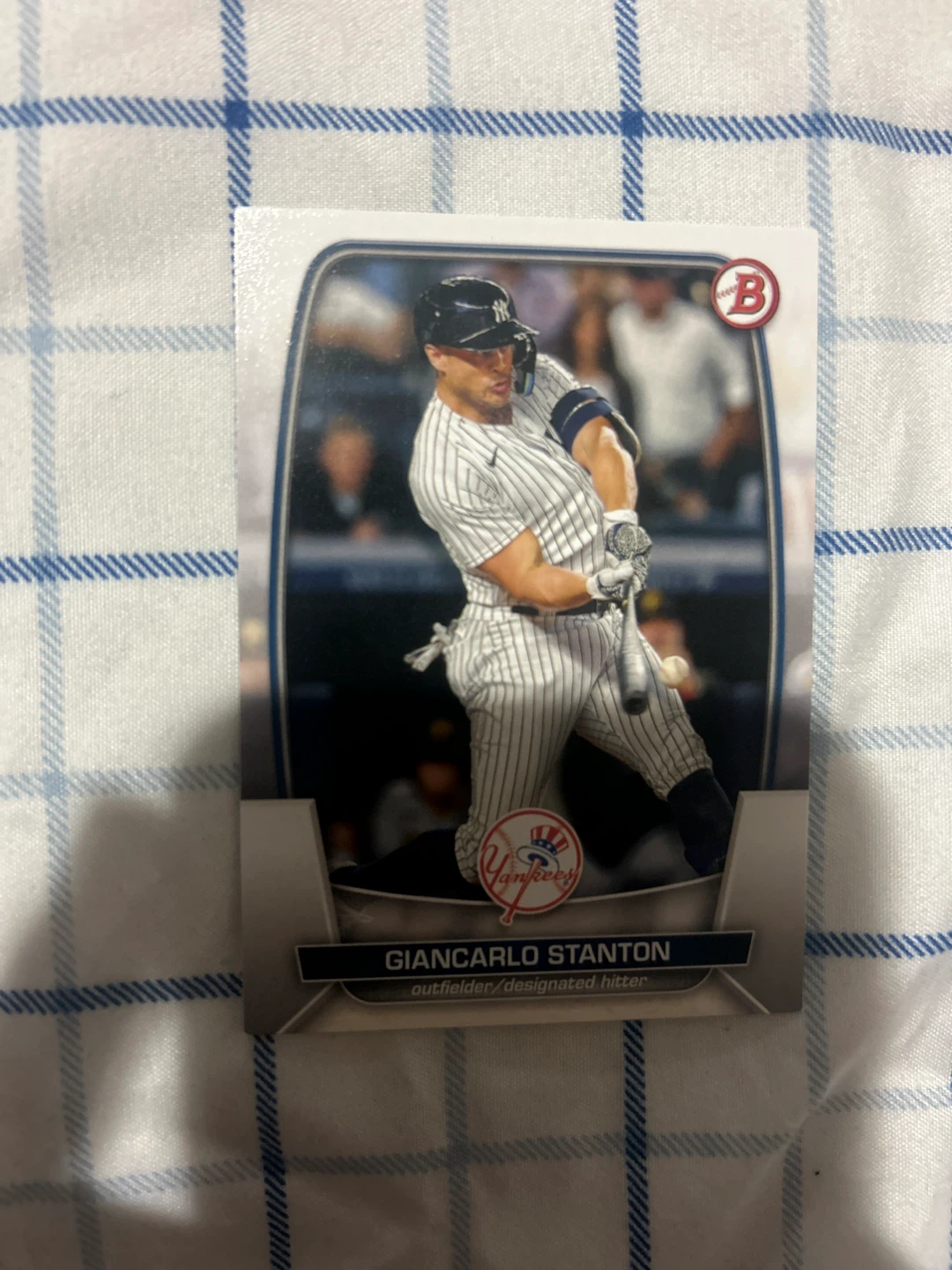Giancarlo Stanton 2023 Bowman Baseball Card