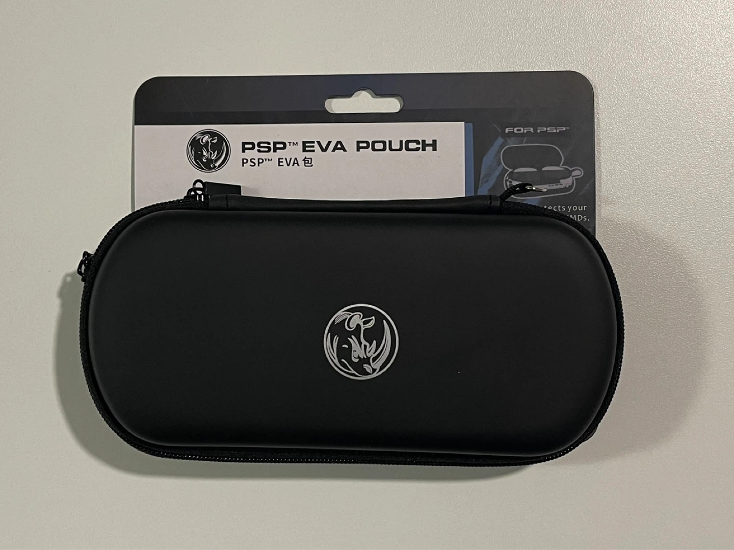 PSP EVA Pouch - Black Travel Carry Case