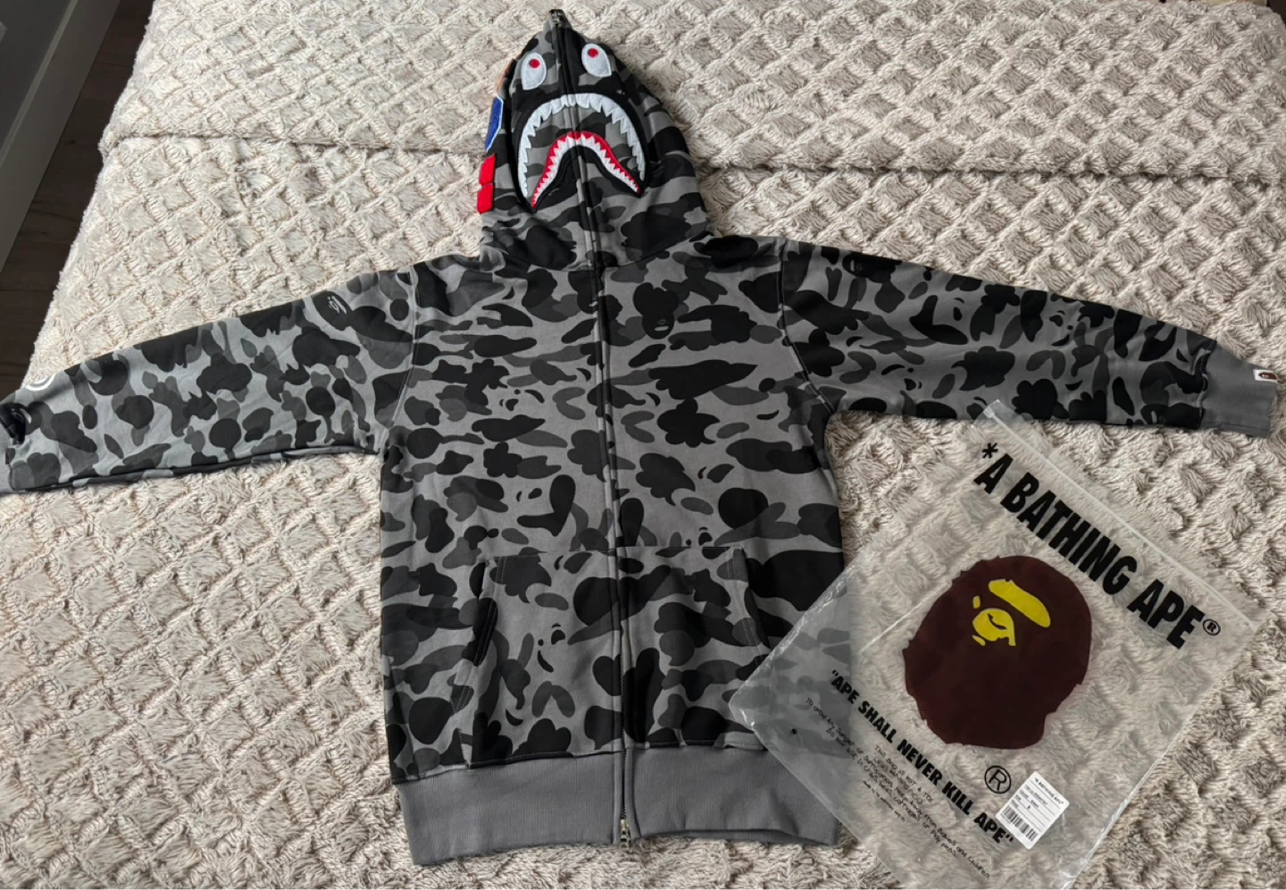 BAPE Full Zip Shark Hoodie