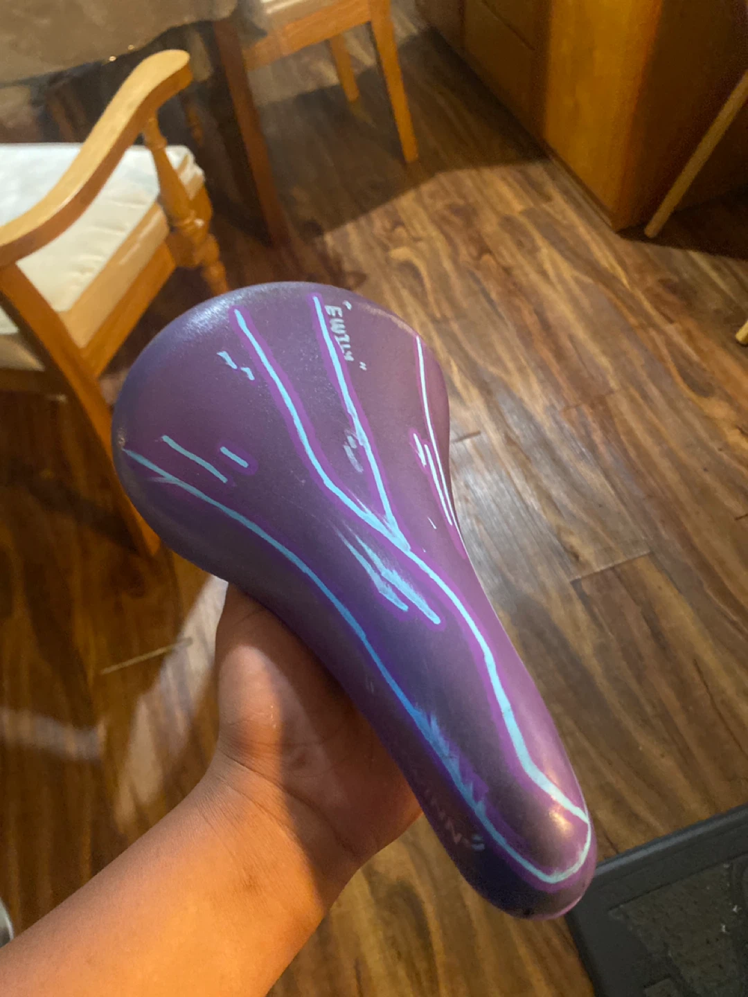 Surly Bike Saddle - Purple