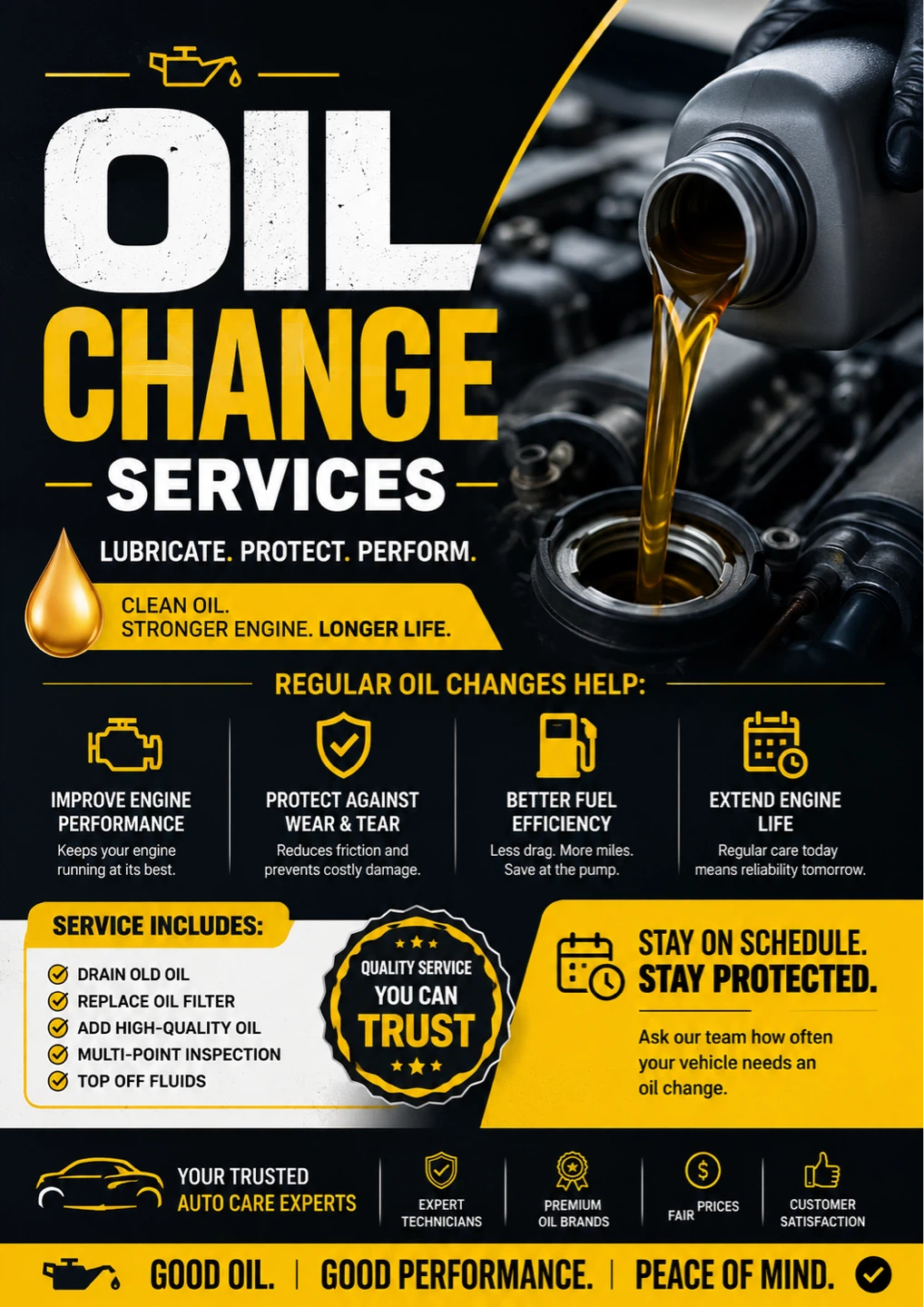 Mobile Oil Change Services