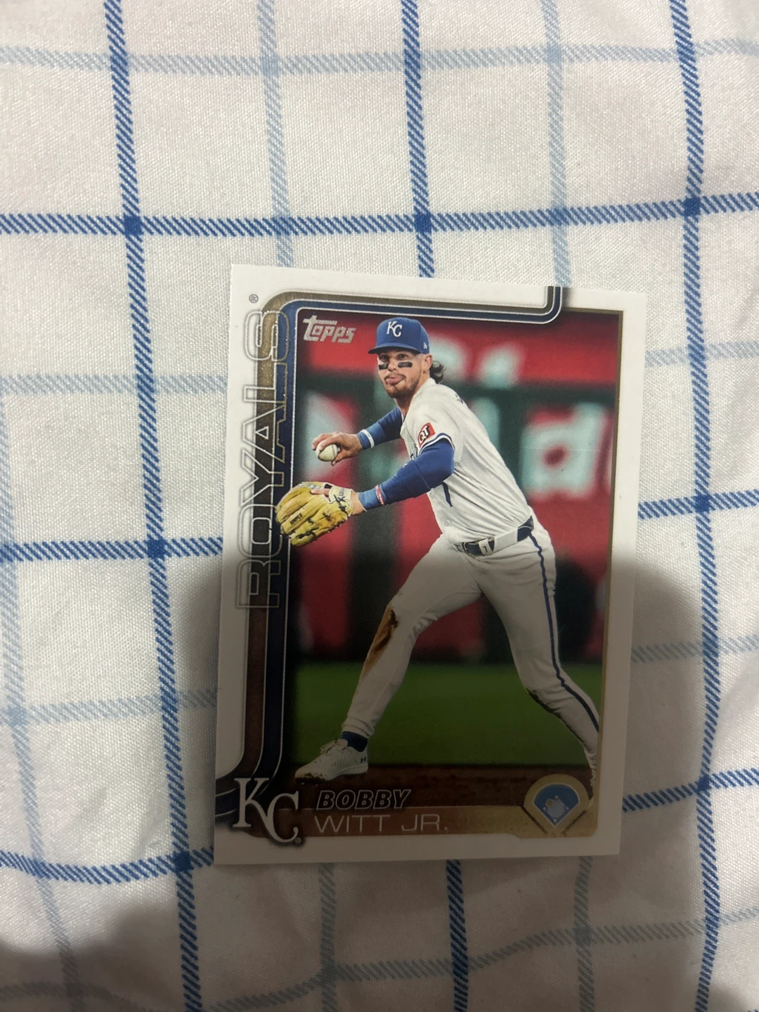 Topps Bobby Witt Jr. Kansas City Royals Baseball Card