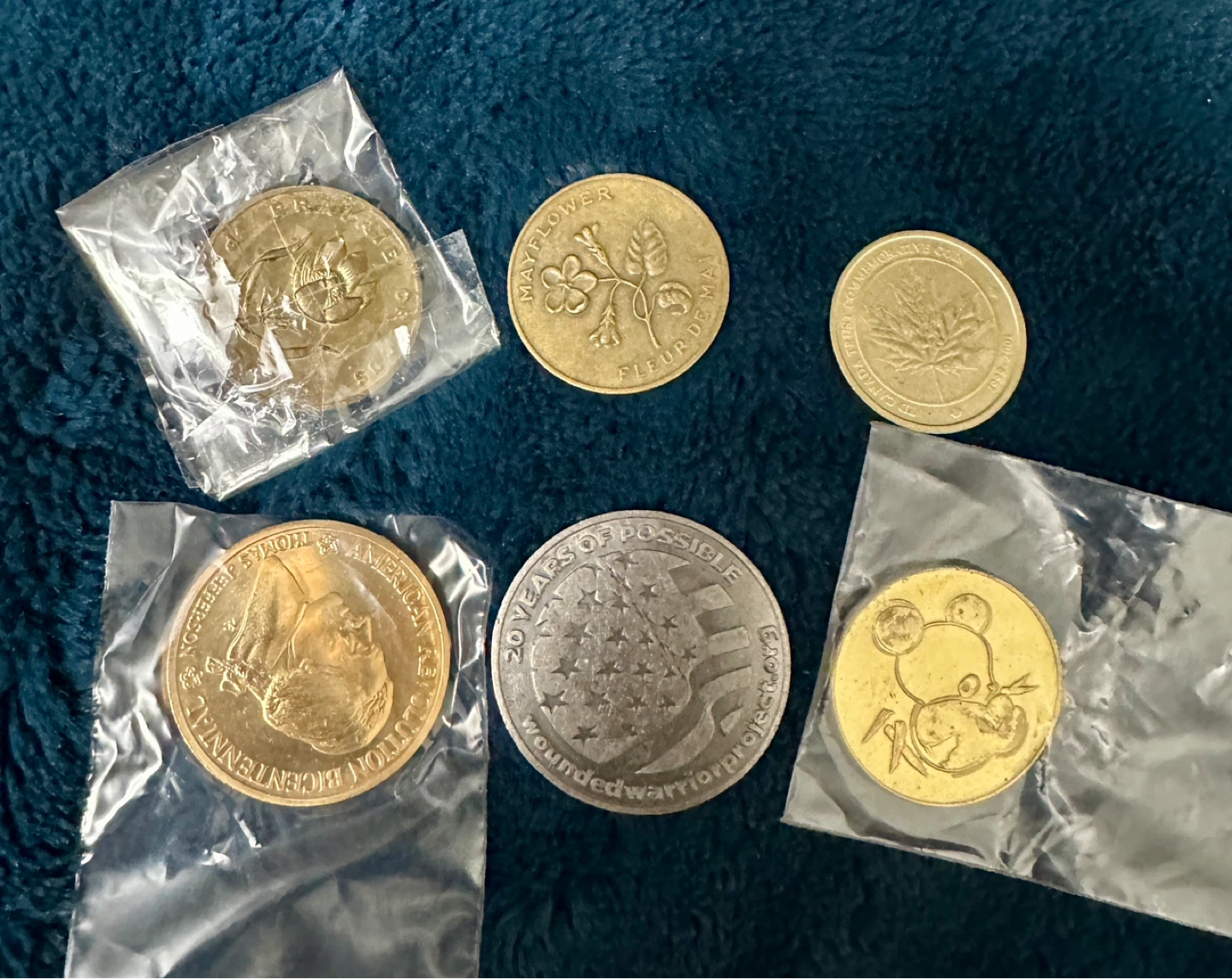 Collection of 5 Commemorative Coins