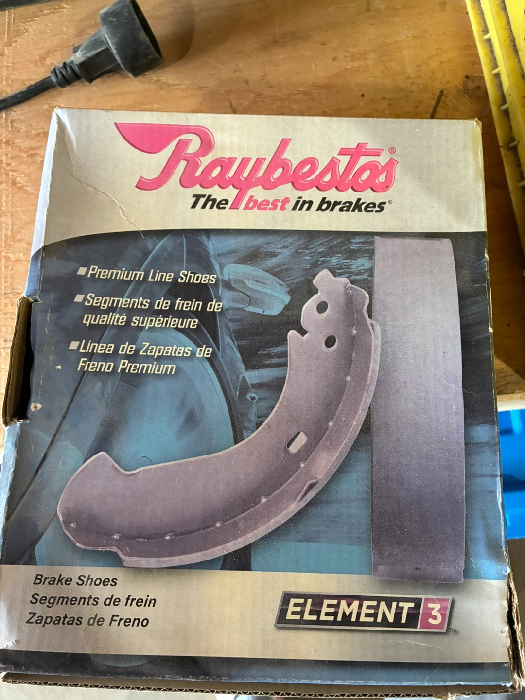 Raybestos 795PG Element 3 Brake Shoes