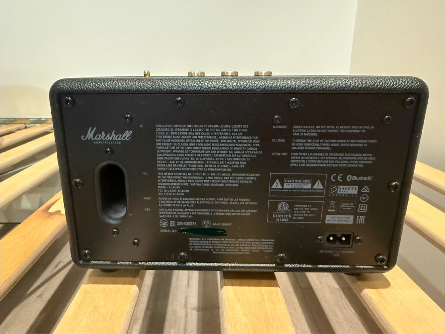 Marshall Kilburn Portable Bluetooth Speaker - photo 3