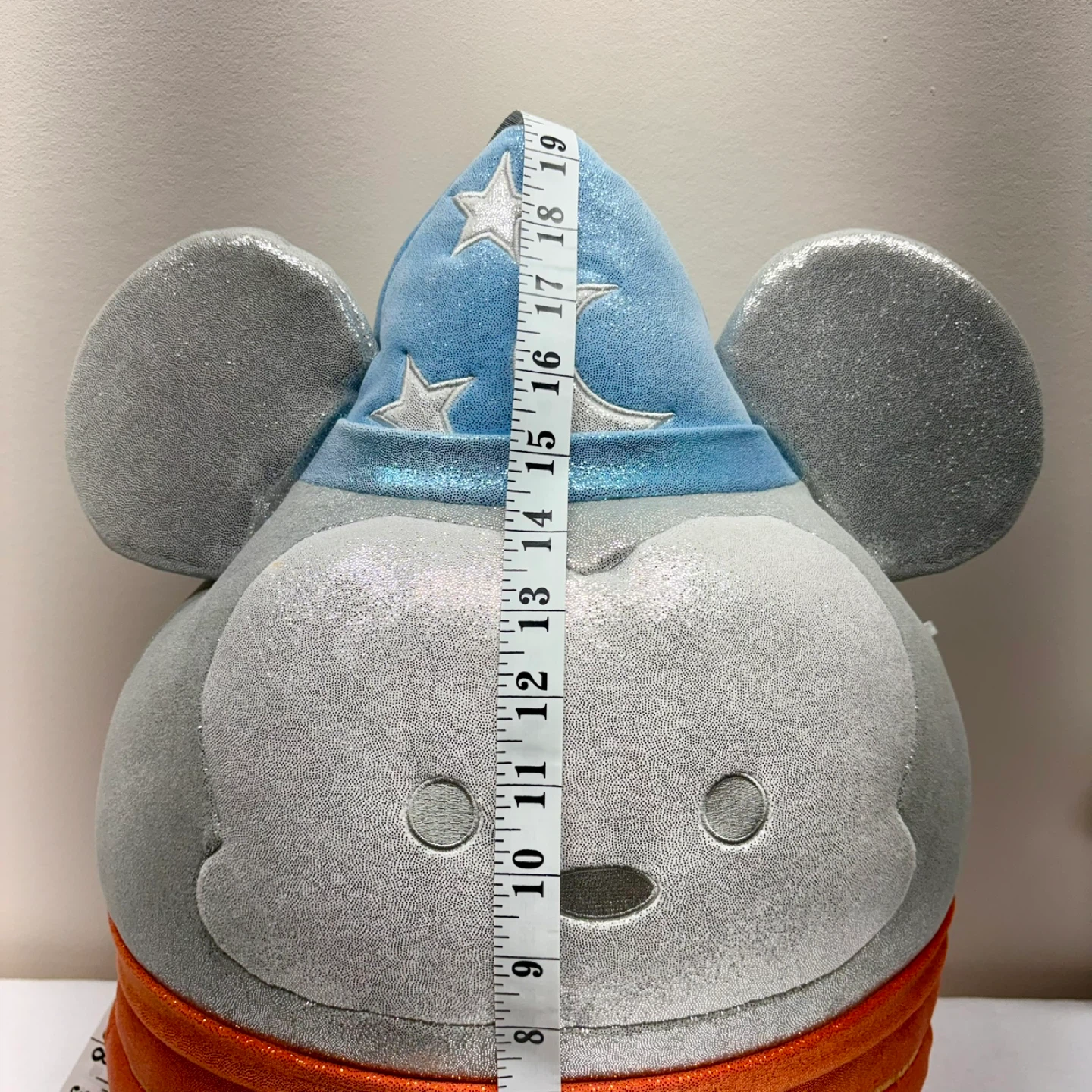 Disney 100 Years Squishmallow Sorcerer Mickey Plush 17” - photo 3
