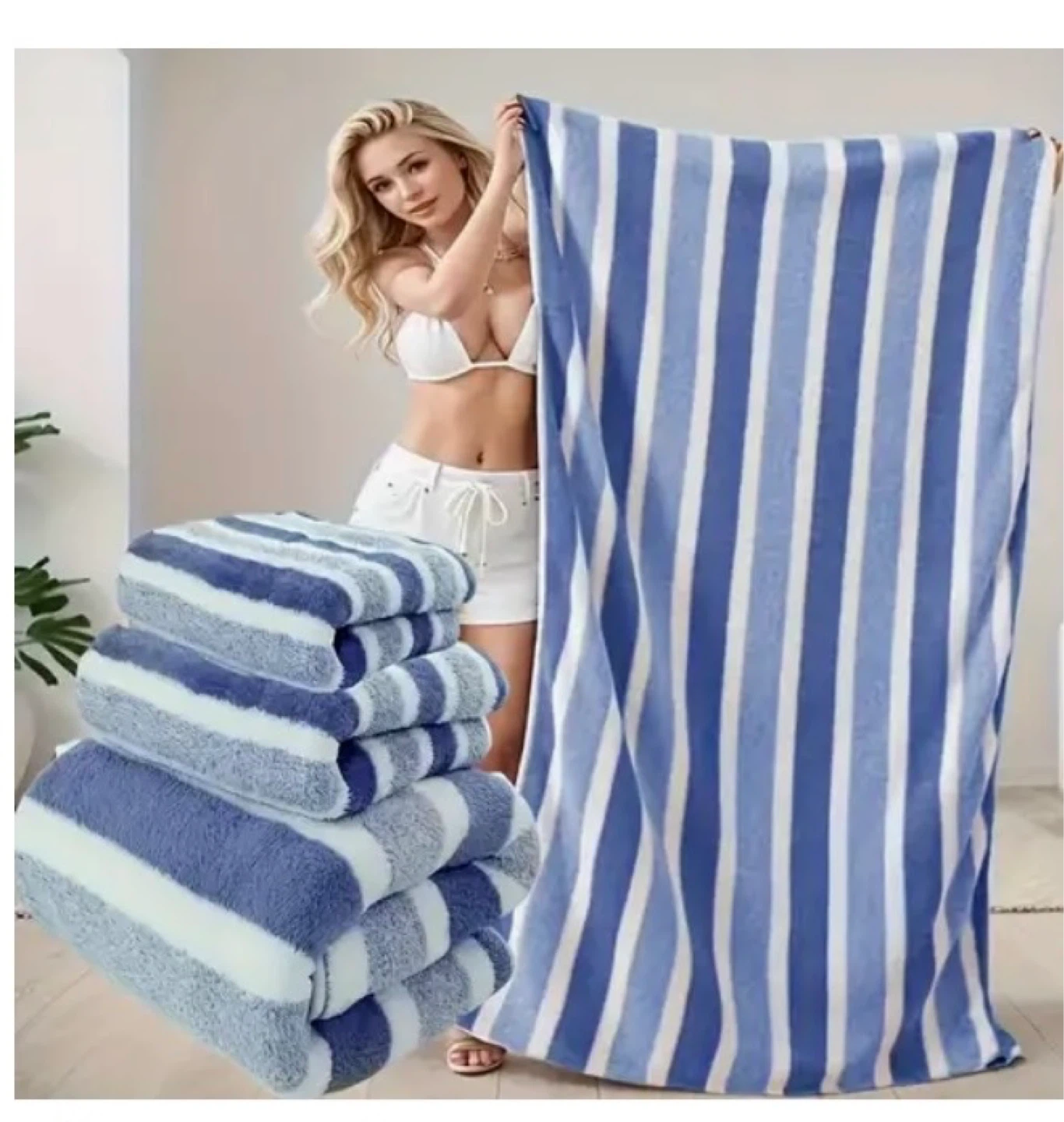 Striped Beach Towels
