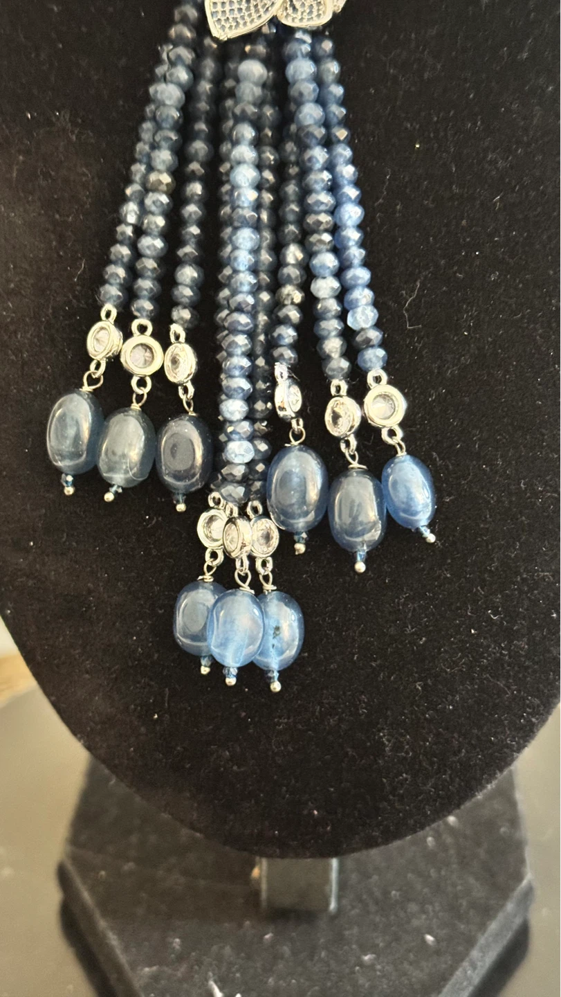 Nano setting sapphire long mala - photo 3