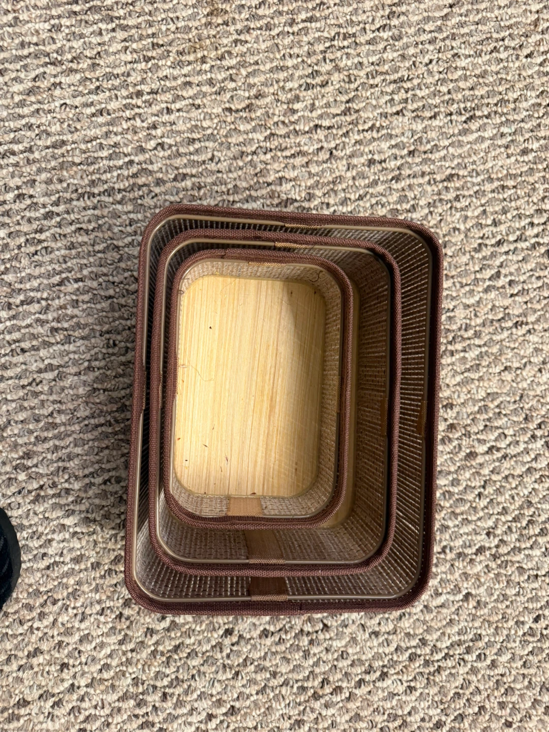 Set of 3 Woven Storage Baskets - photo 3