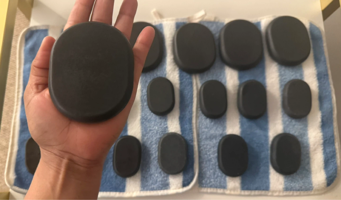 Set of 18 Hot Stone Massage Stones - photo 2