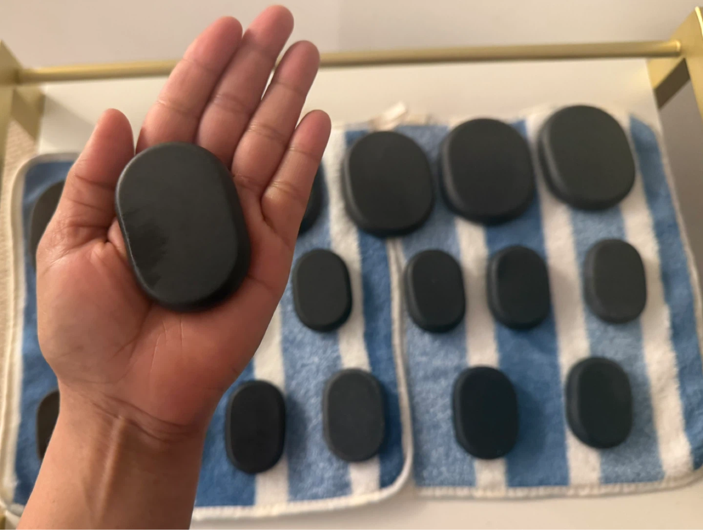 Set of 18 Hot Stone Massage Stones - photo 3