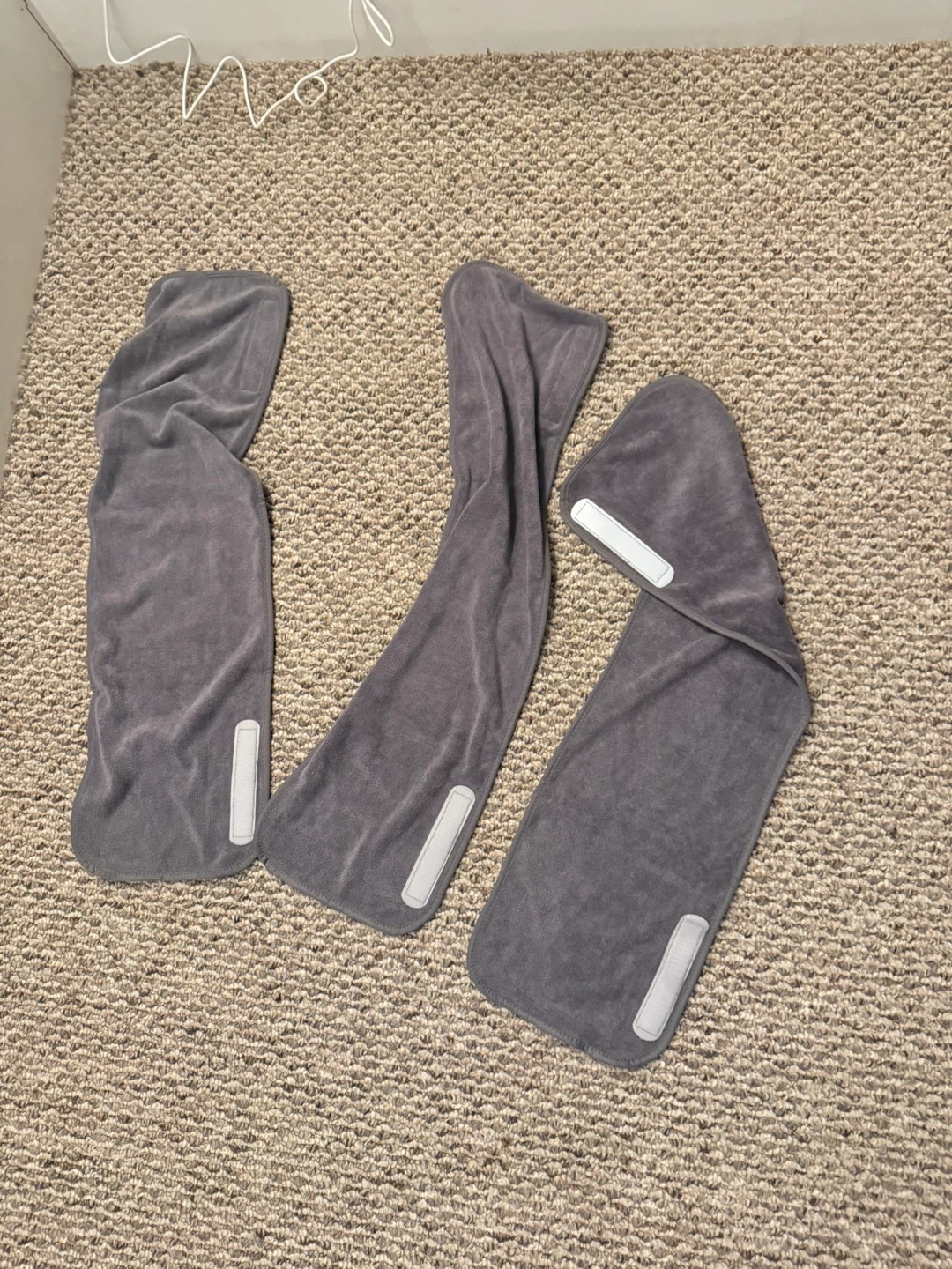 Microfiber Bath Towel Set with Head Wrap - photo 2