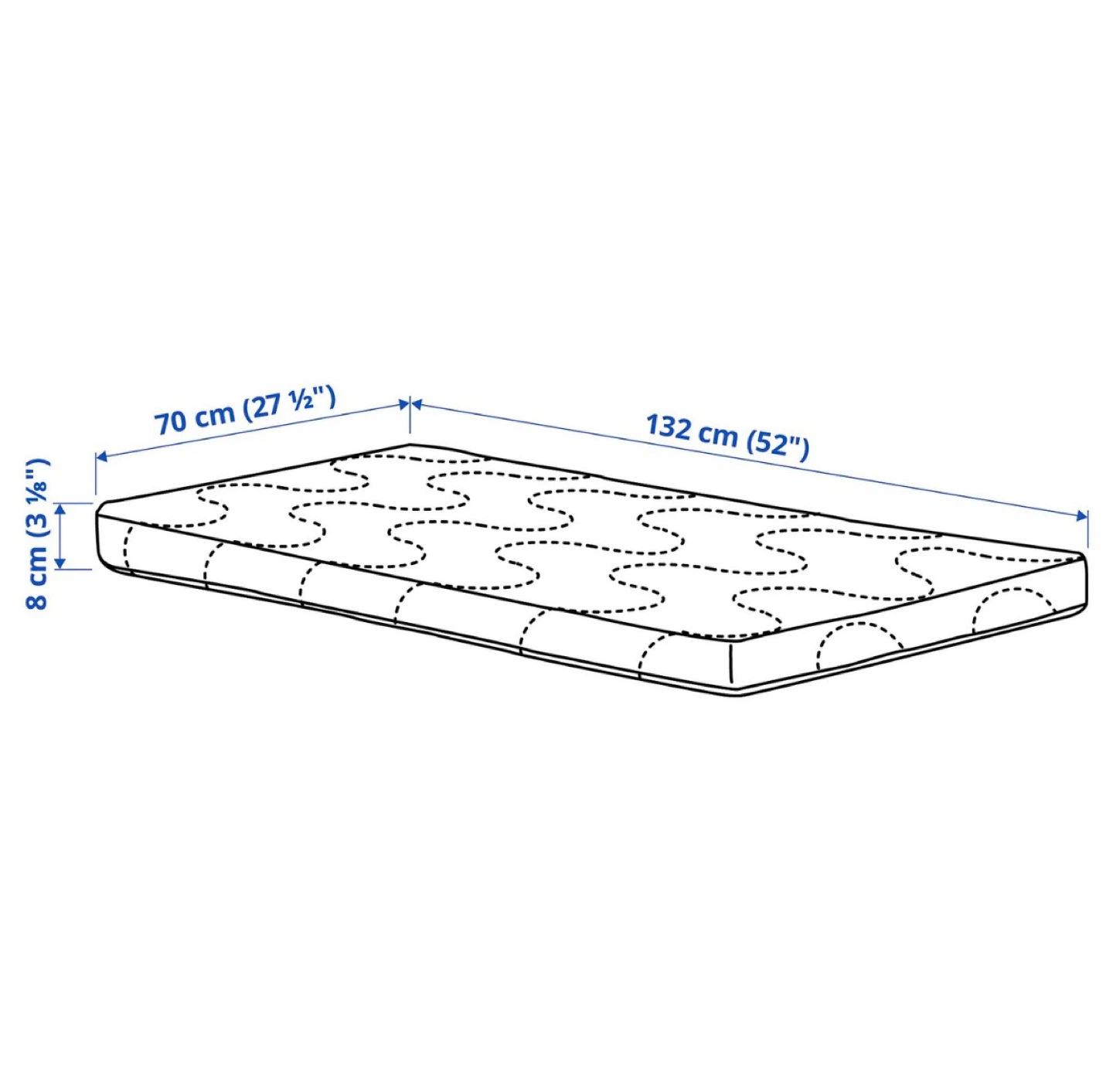 Ikea crib mattress - photo 4