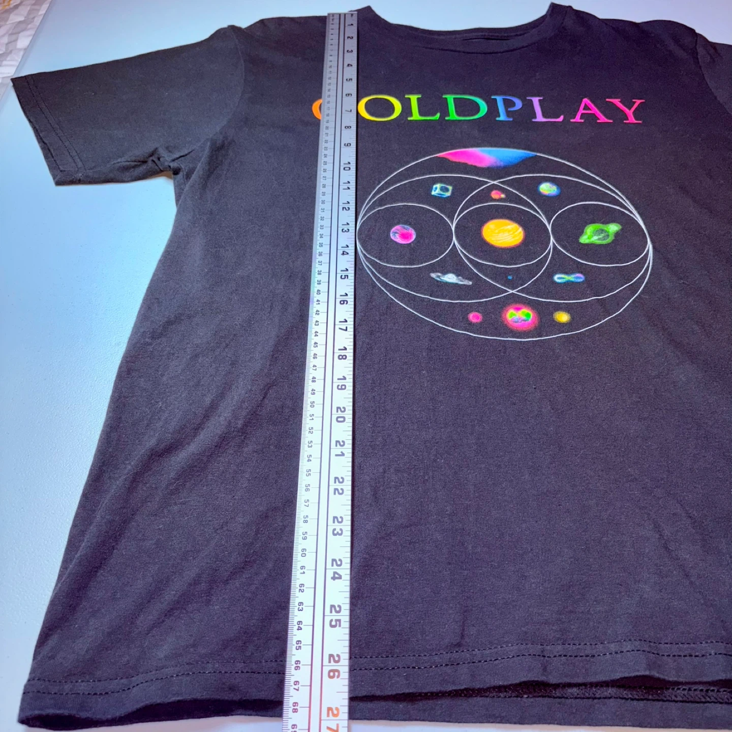 Coldplay Music of the Spheres Live 2023 T-Shirt Size L - photo 5