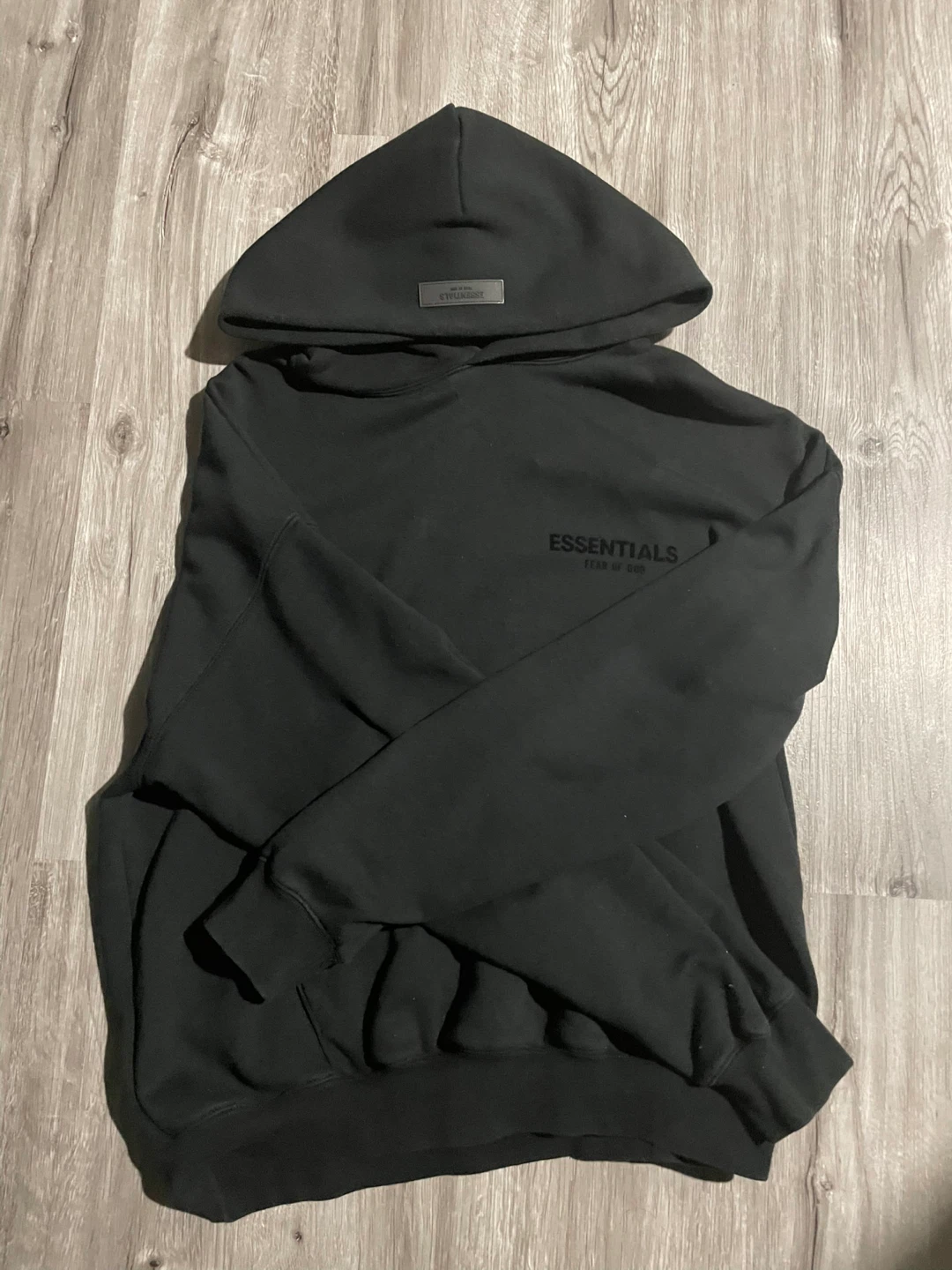 ESSENTIALS HOODIE SIZE SMALL FITS MEDIUM TOO