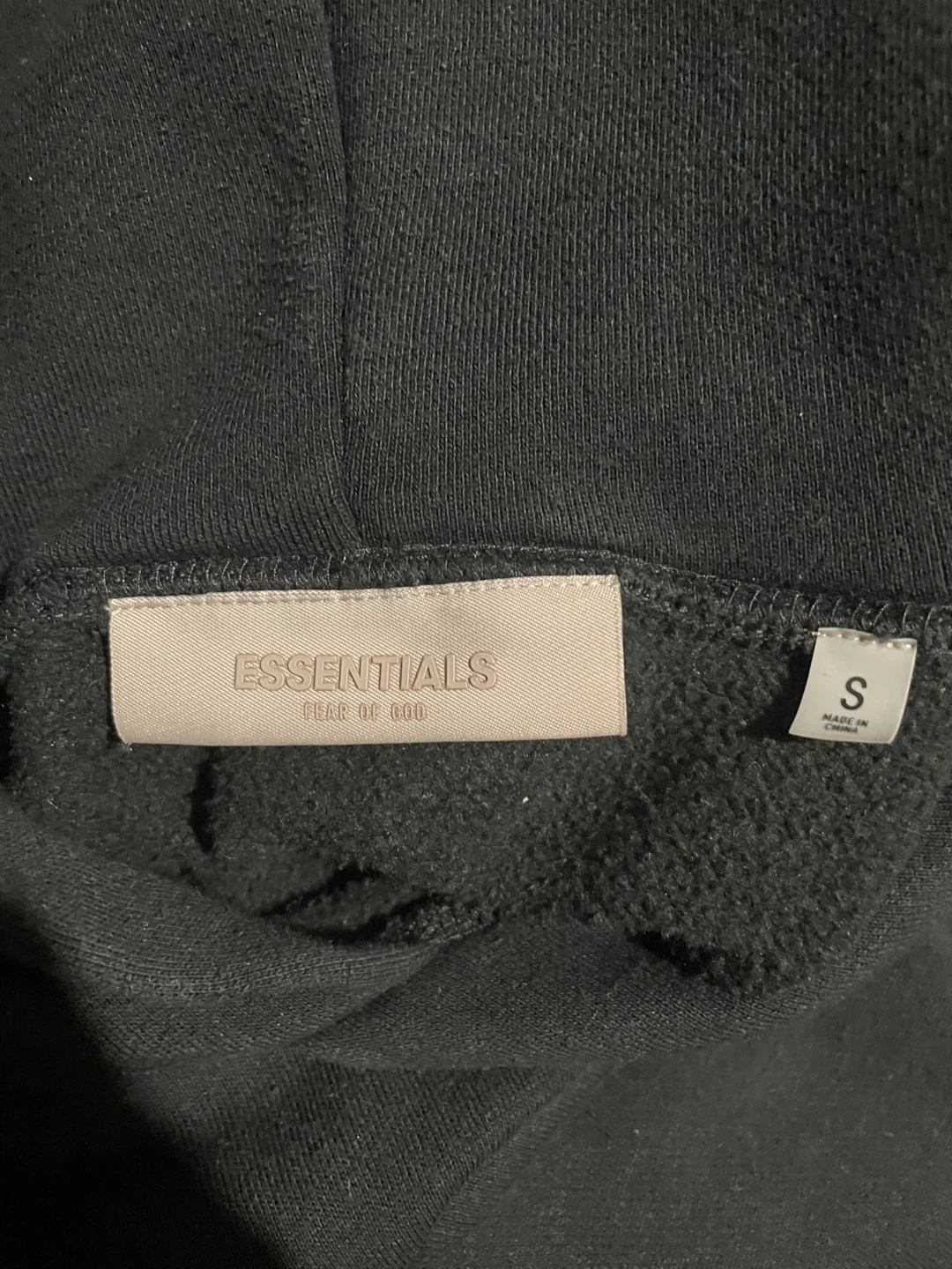 ESSENTIALS HOODIE SIZE SMALL FITS MEDIUM TOO - photo 5