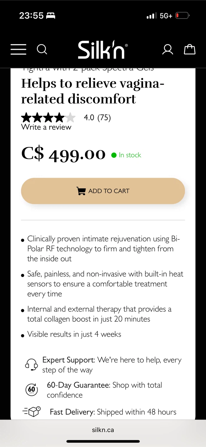 Silk'n Intimate Rejuvenation Device - photo 2