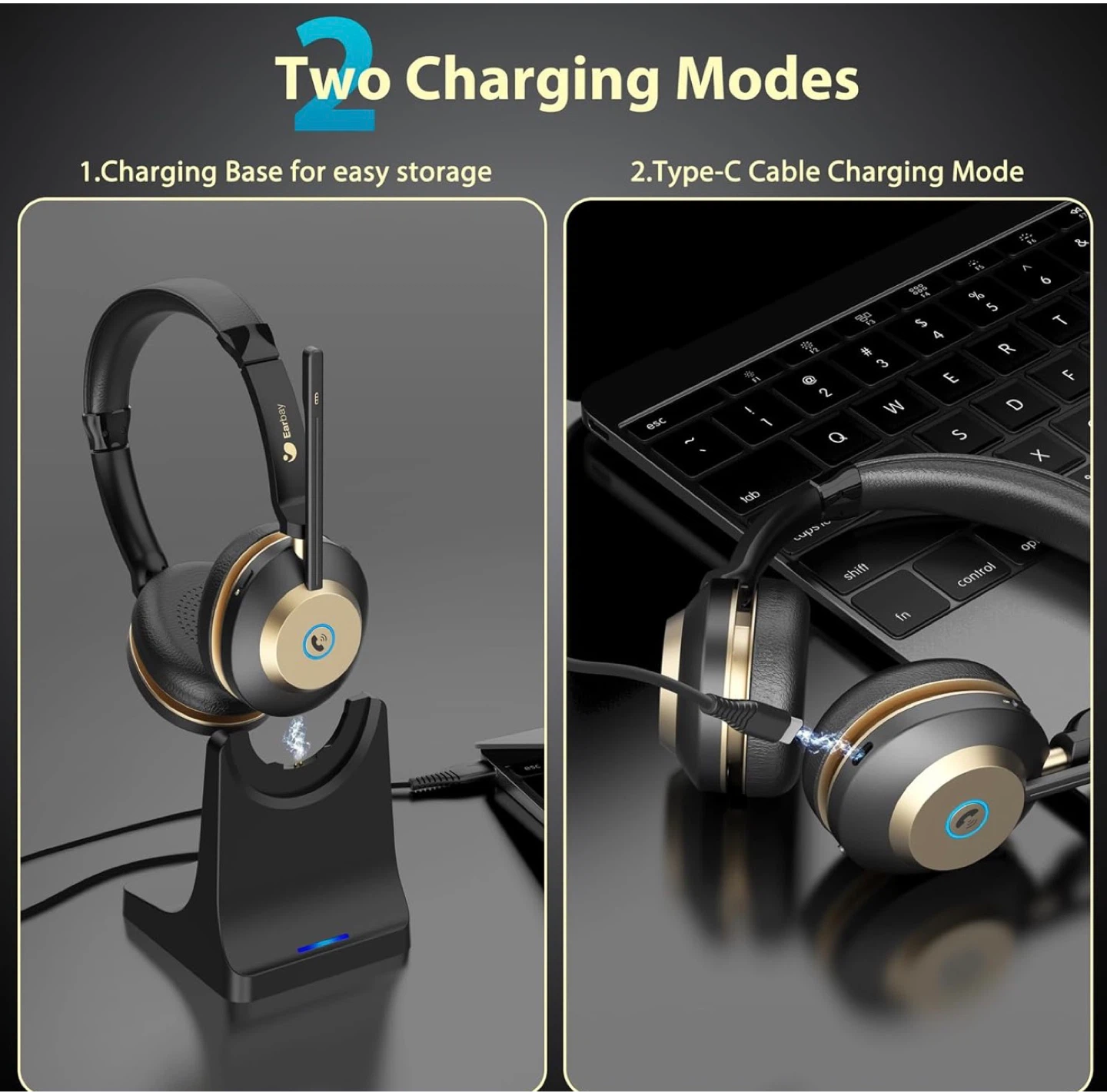 Earbay Wireless Bluetooth Headset with Microphone - photo 5
