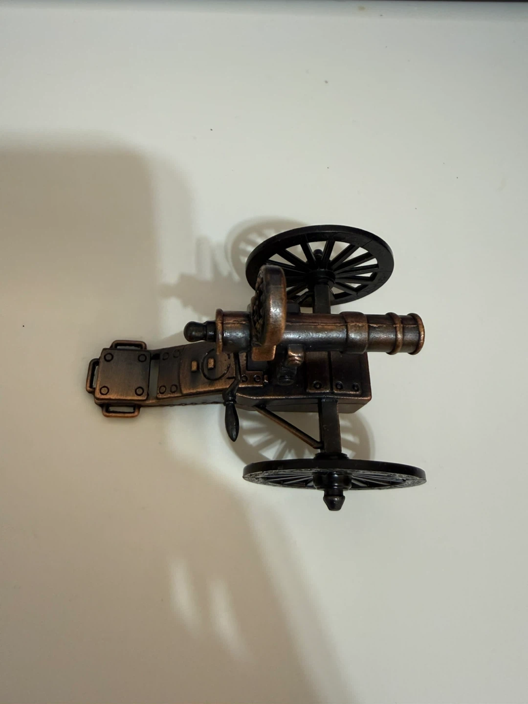 Vintage die-cast miniature pencil sharpener