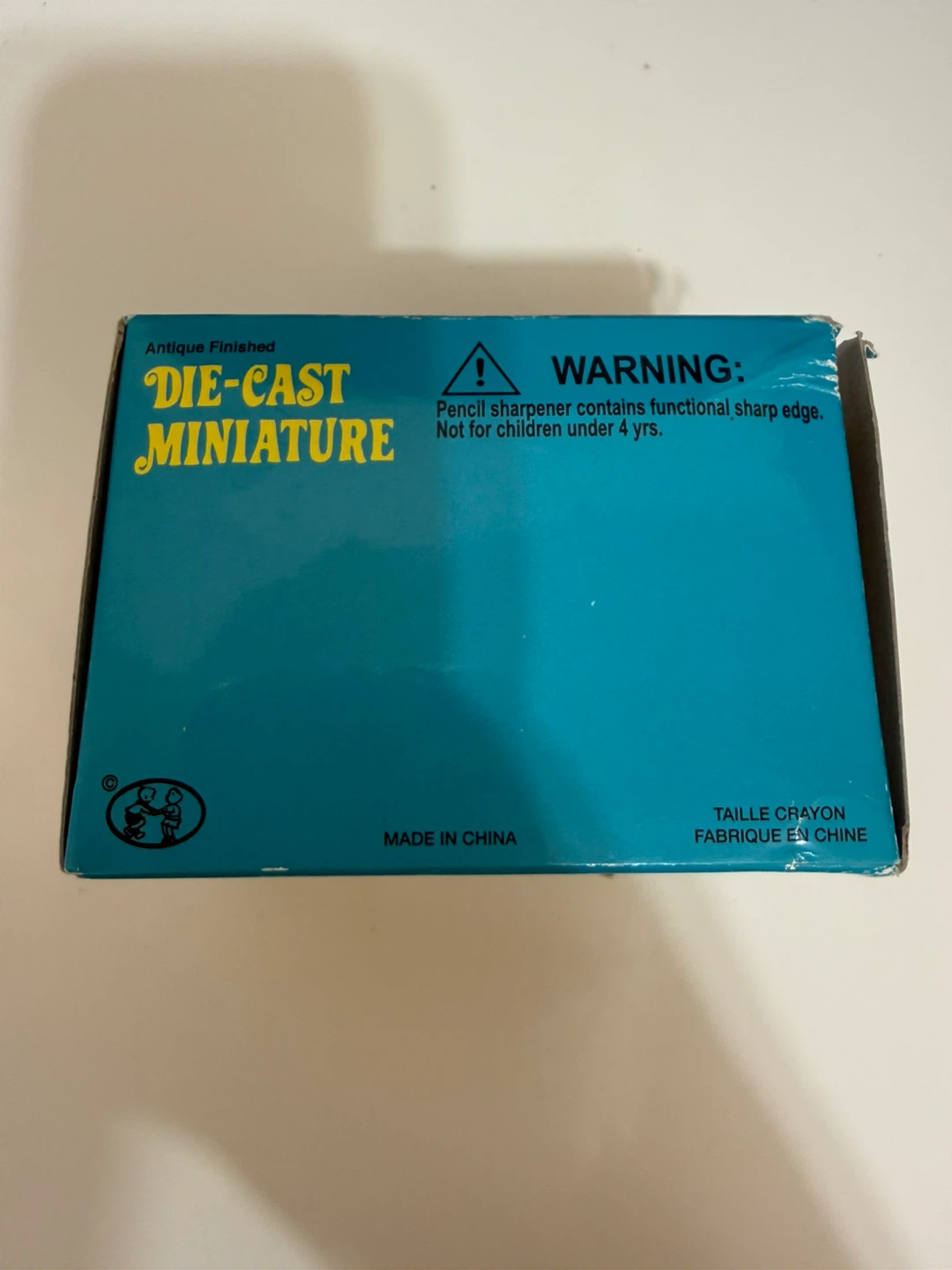 Vintage die-cast miniature pencil sharpener - photo 3